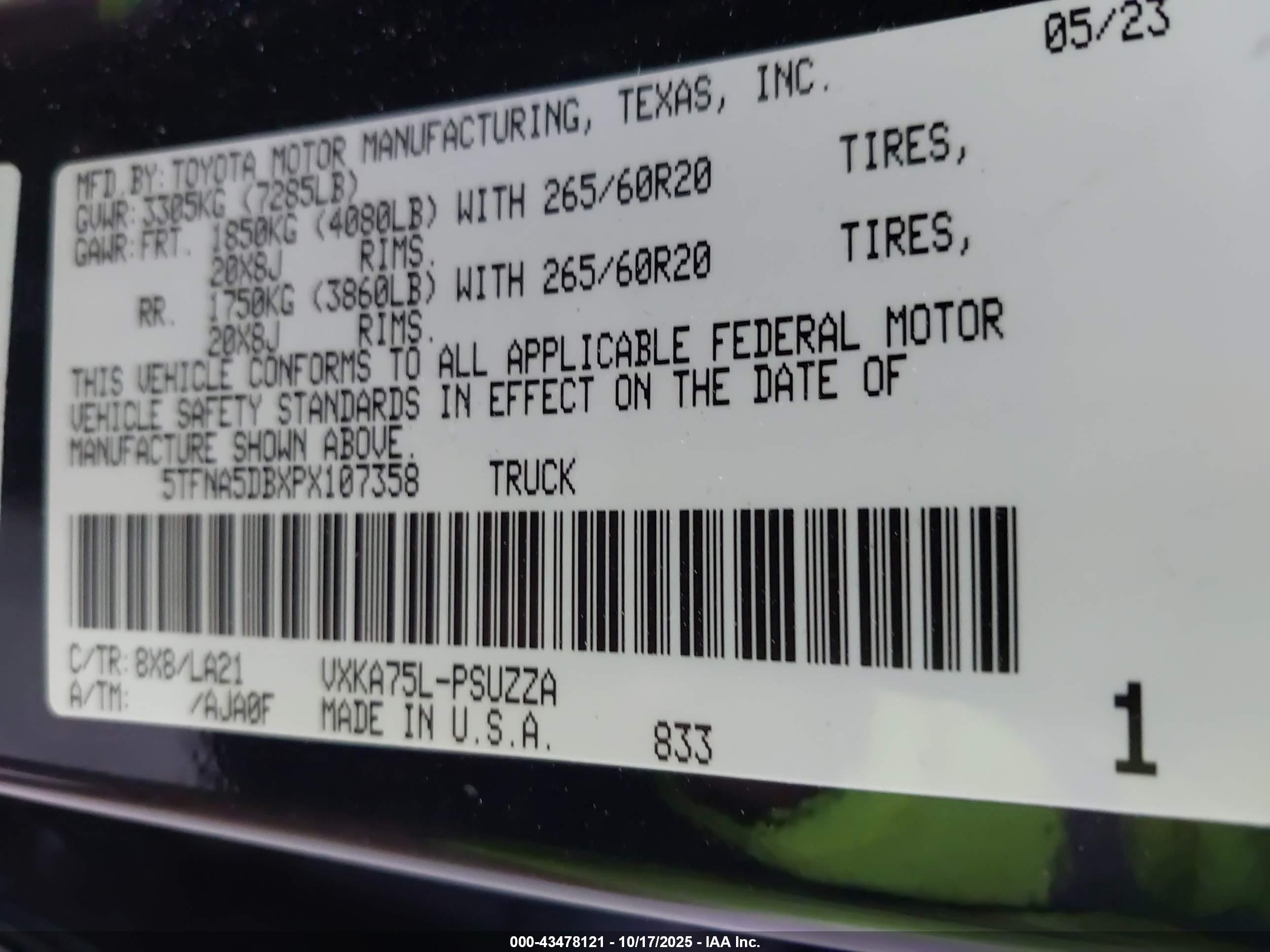 TOYOTA TUNDRA image 9