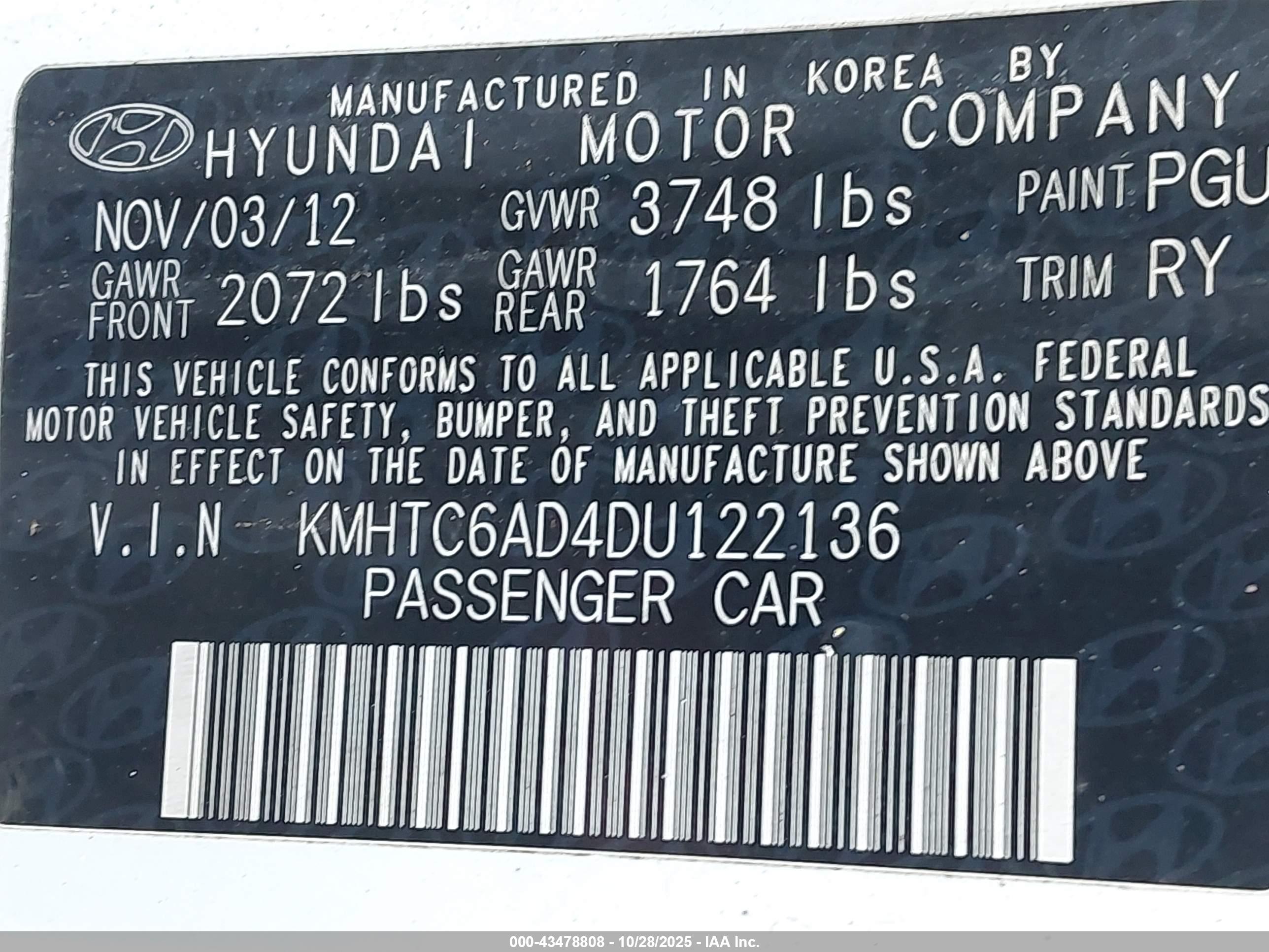 HYUNDAI VELOSTER image 9
