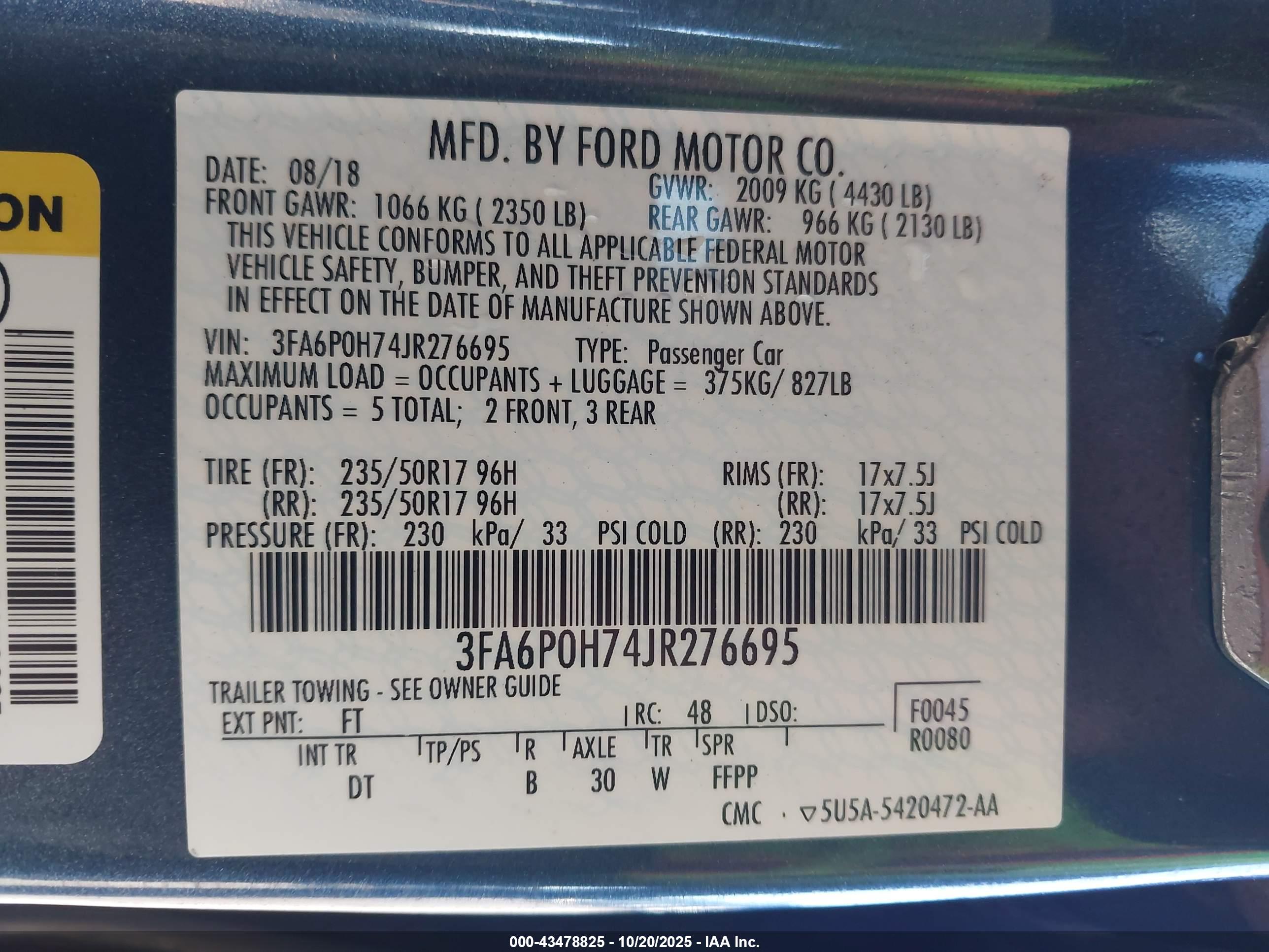 FORD FUSION image 9
