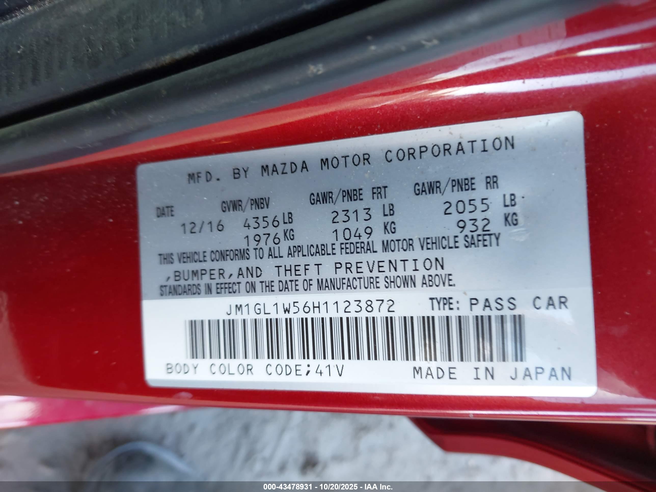 MAZDA MAZDA6 image 9