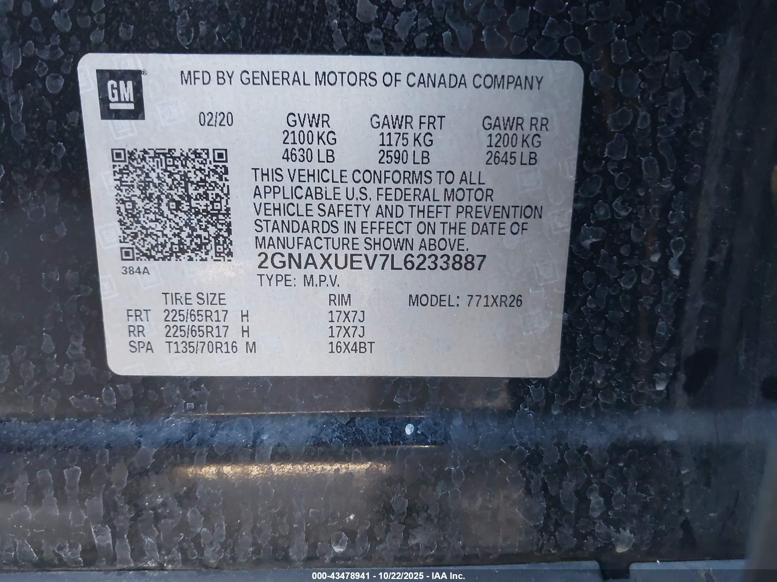CHEVROLET EQUINOX image 9