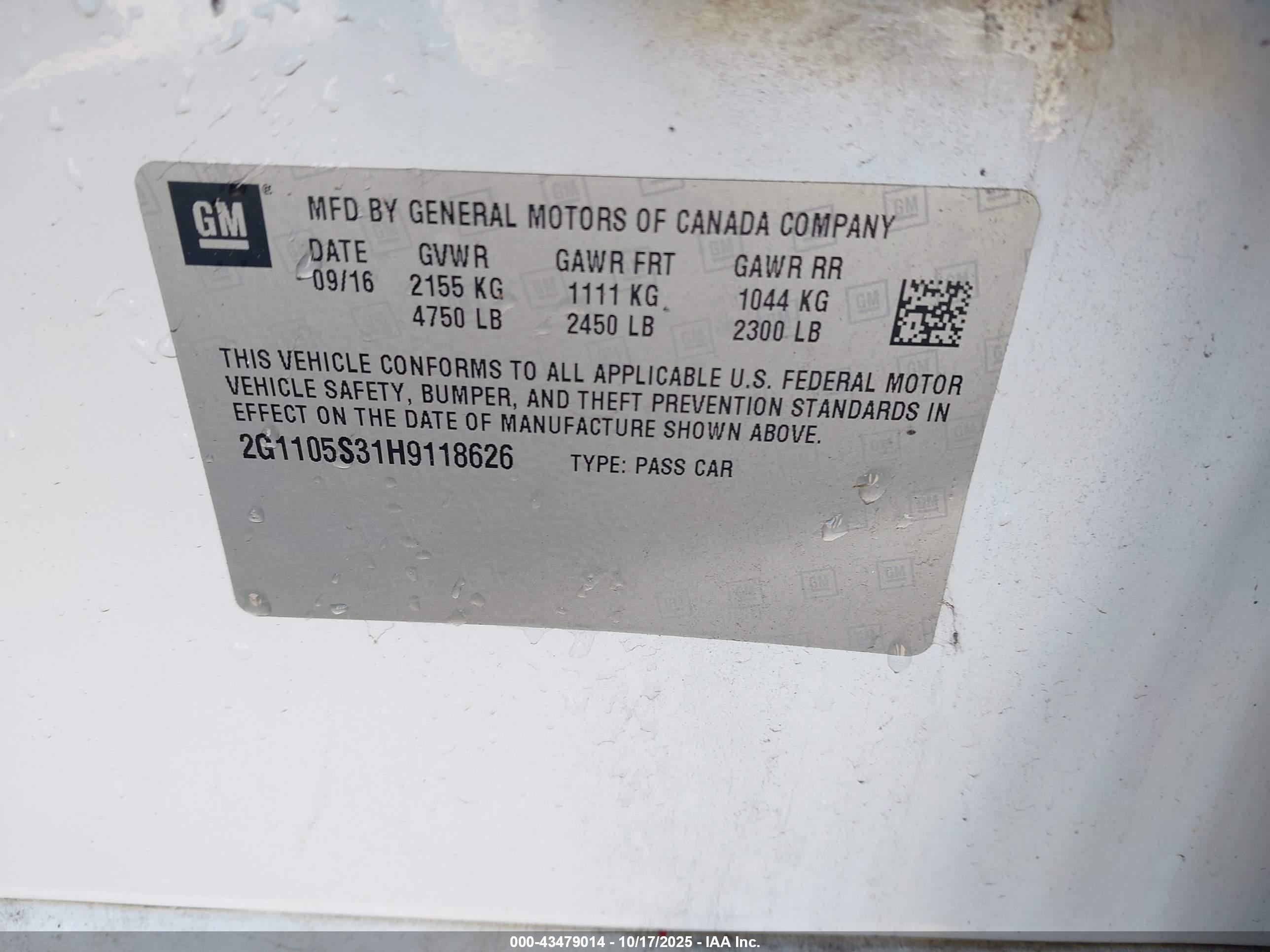 CHEVROLET IMPALA image 9