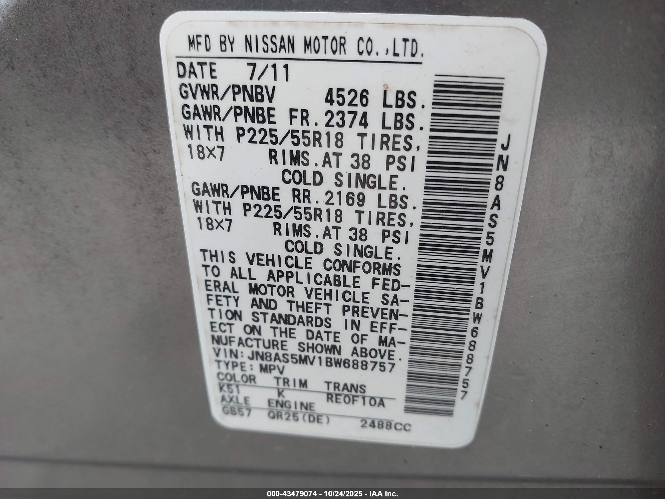 NISSAN ROGUE image 9