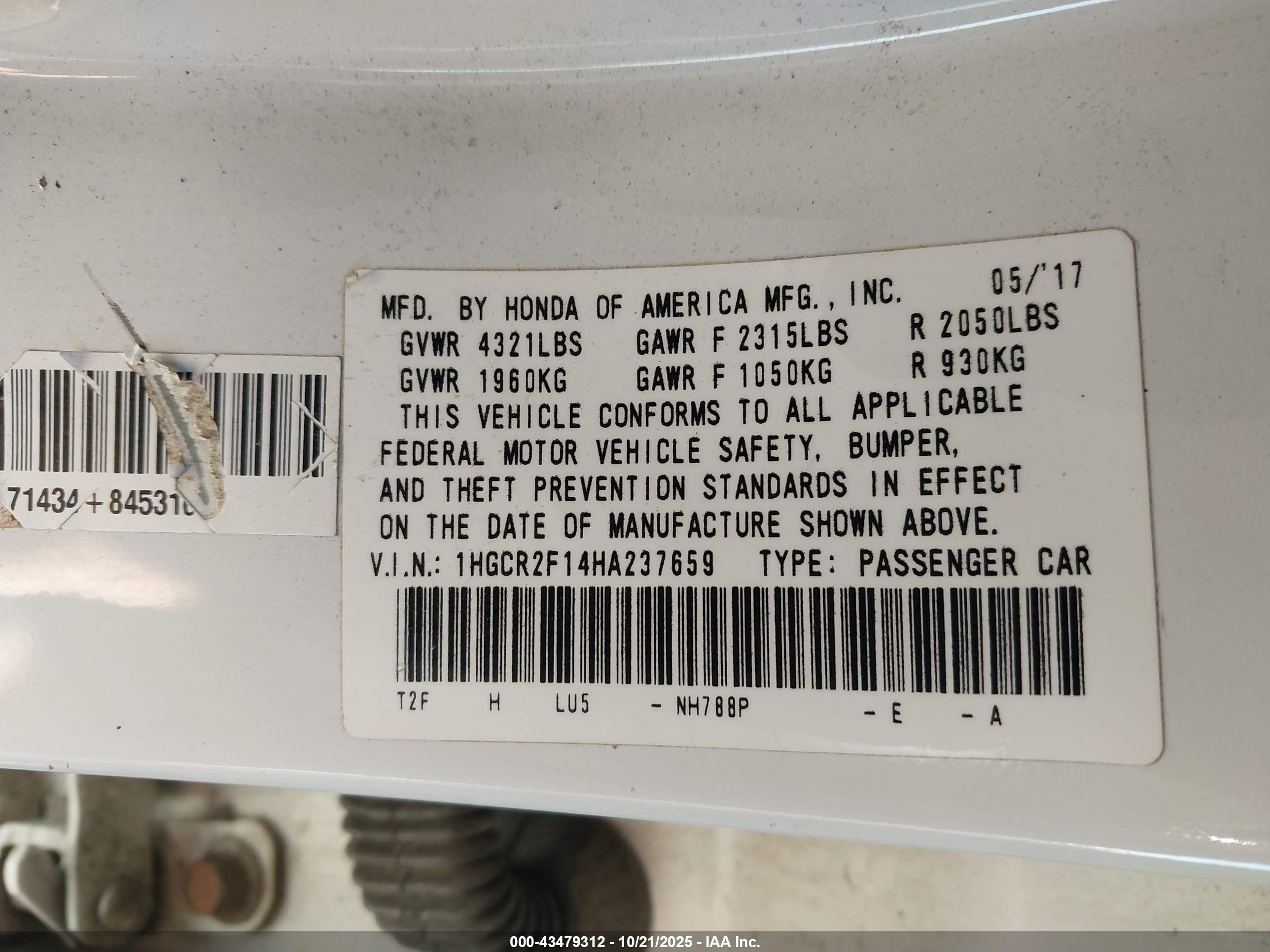 HONDA ACCORD image 9