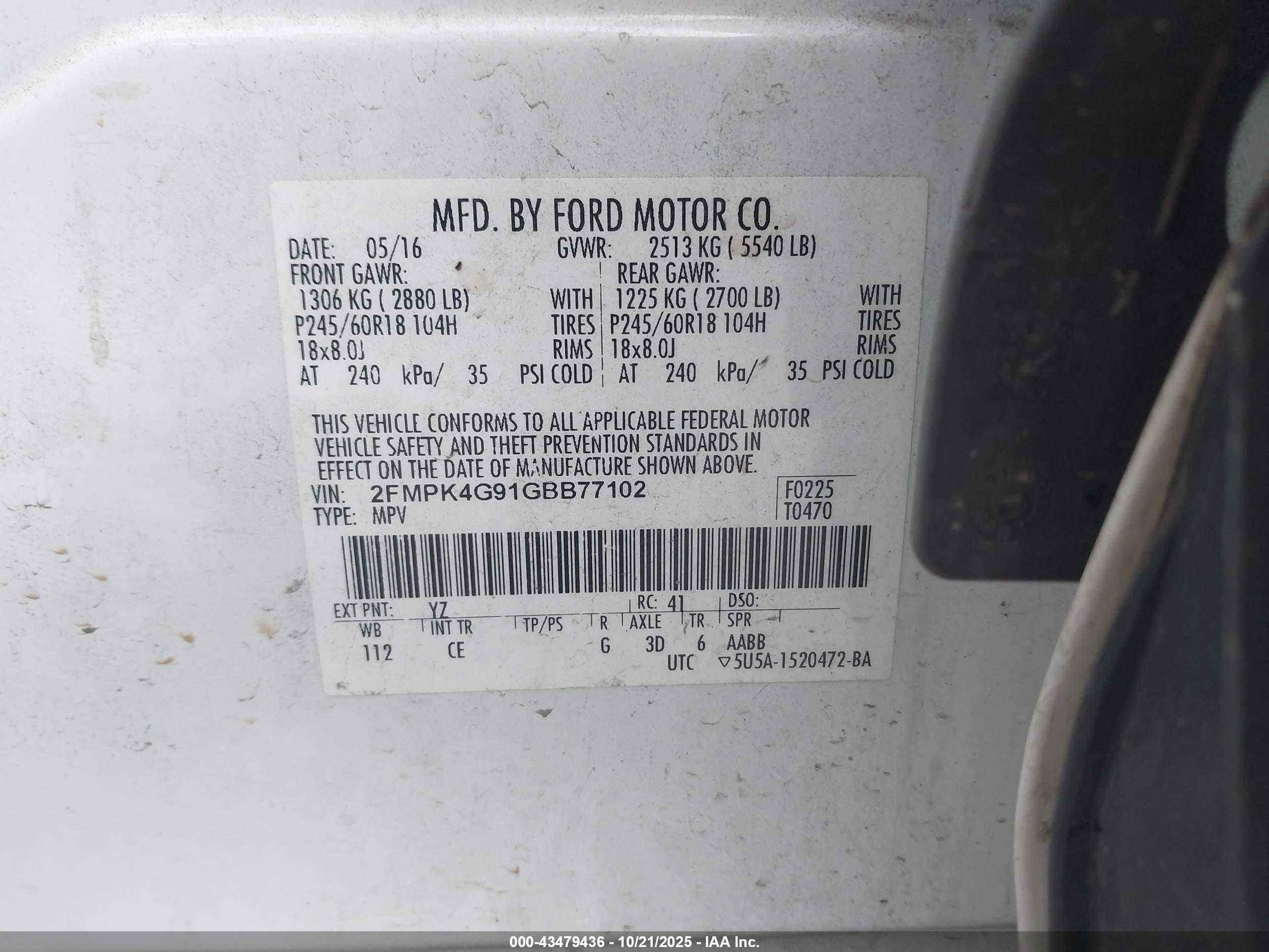 FORD EDGE image 9