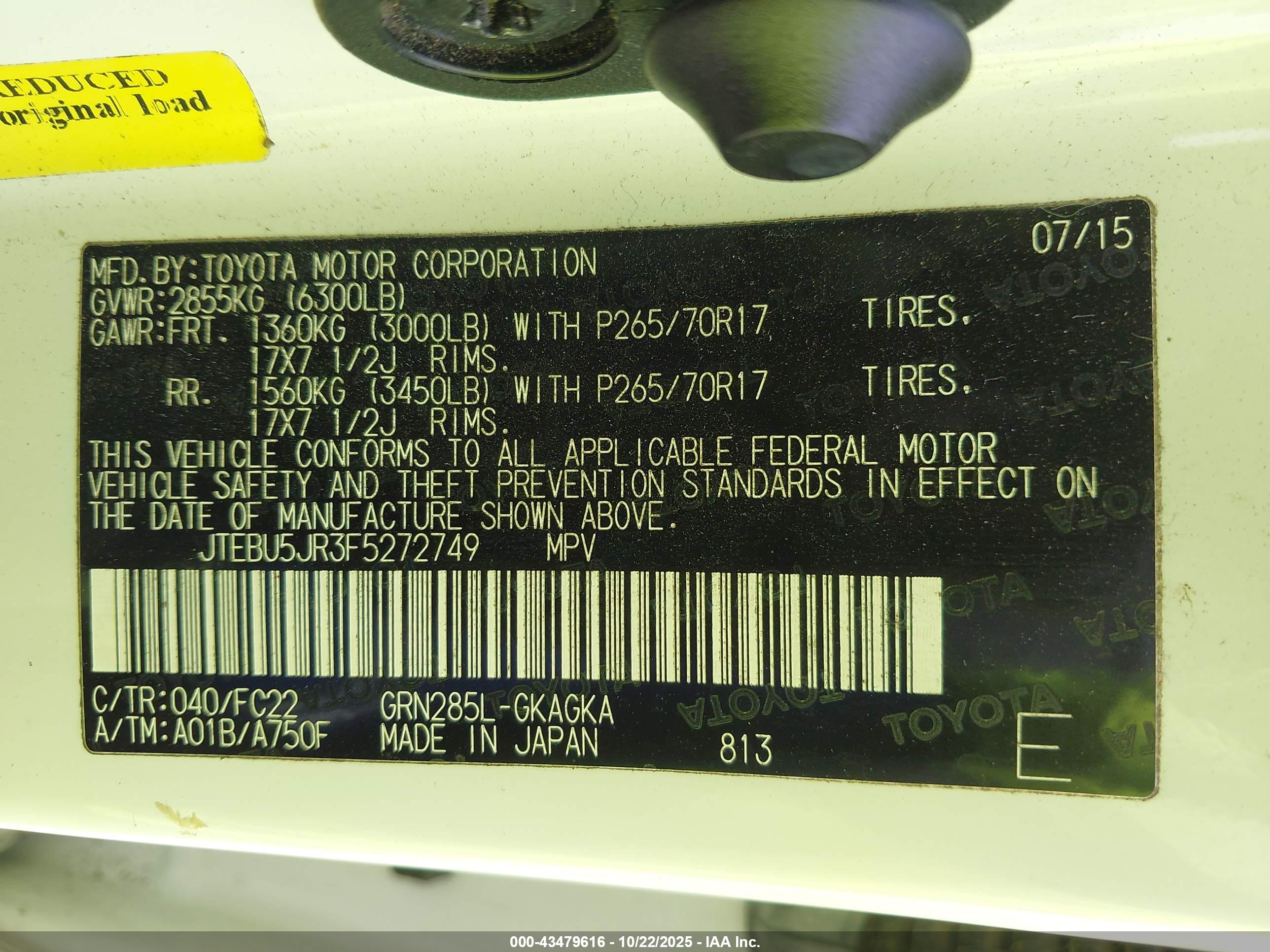 TOYOTA 4RUNNER image 9