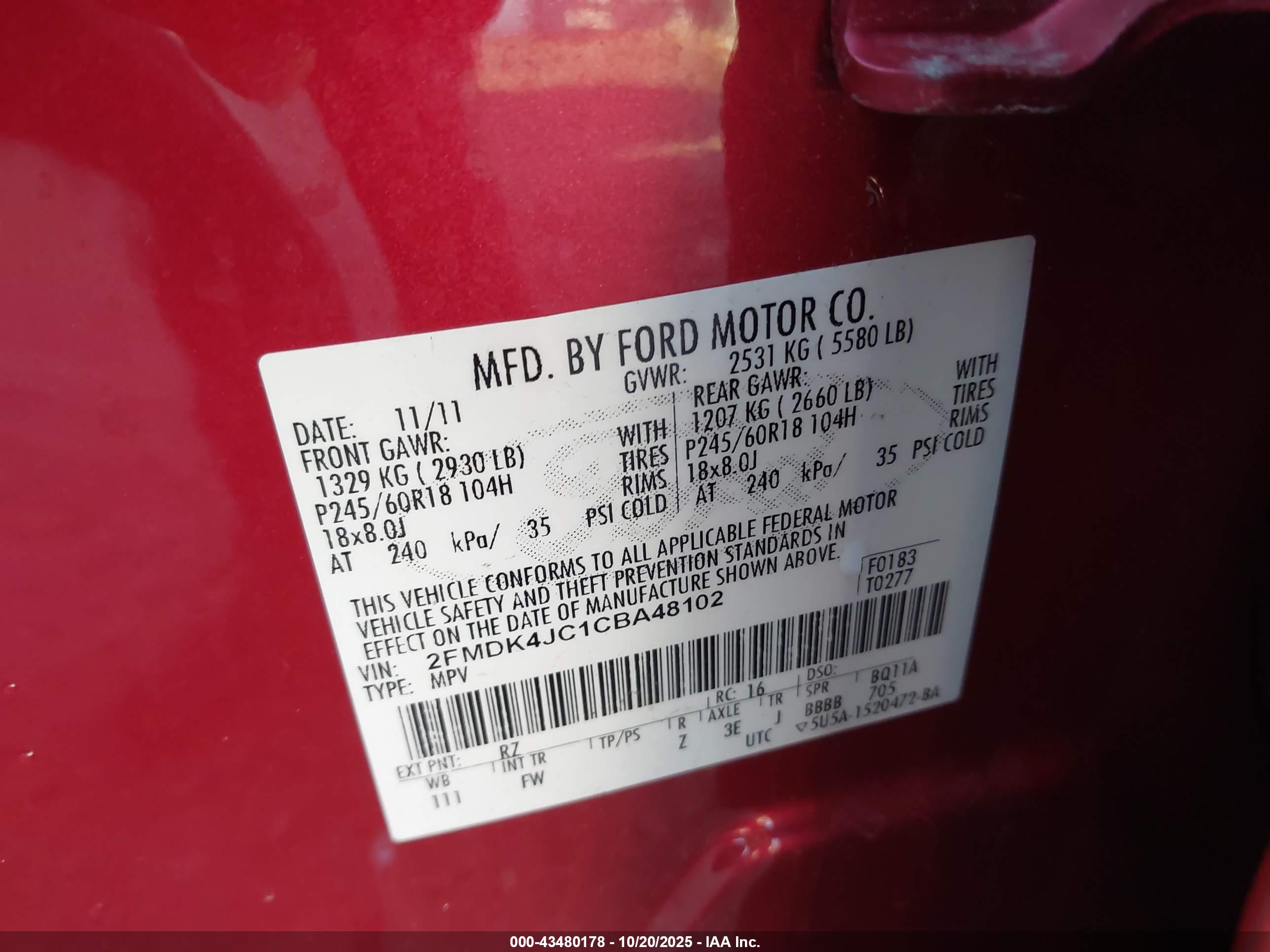 FORD EDGE image 9