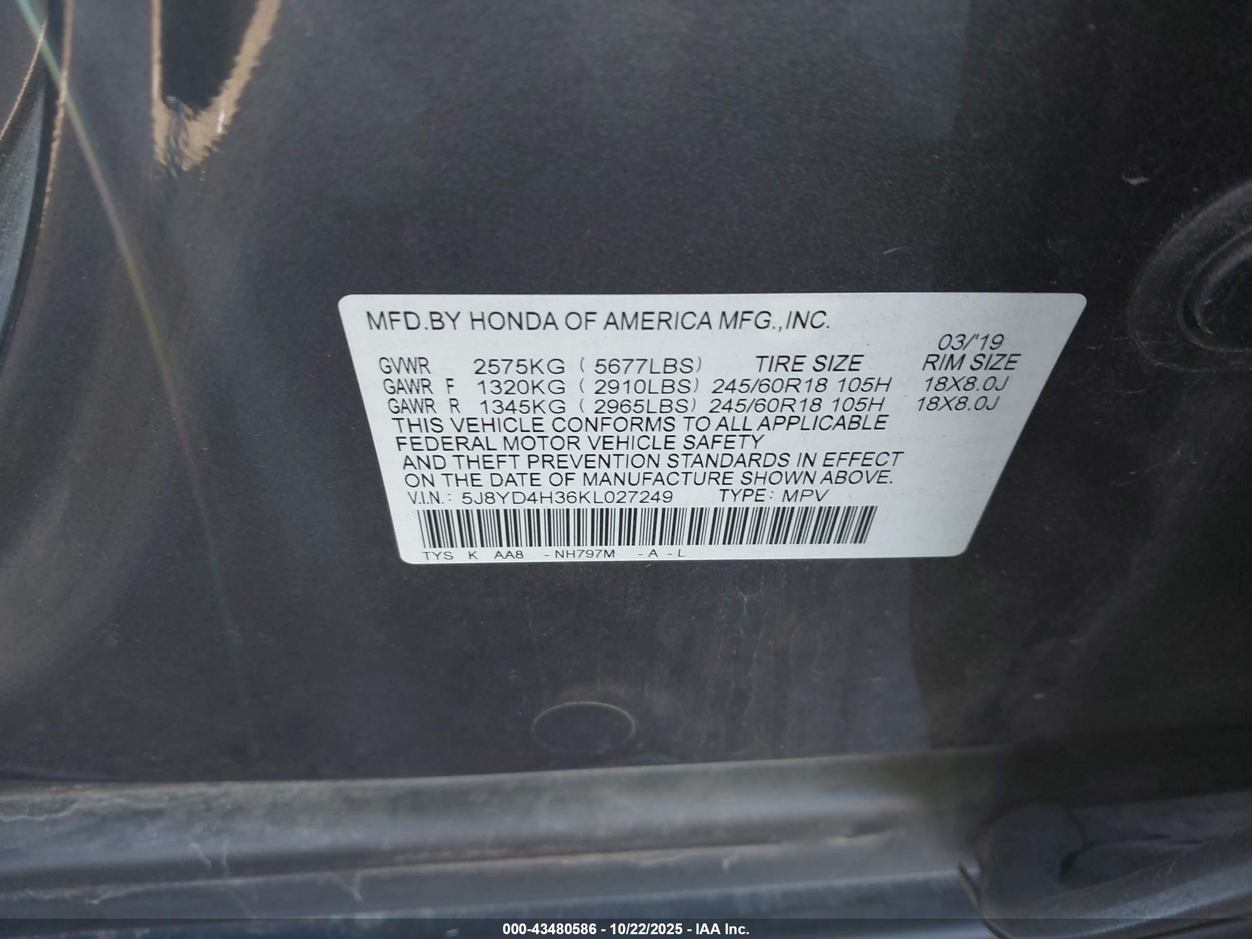 ACURA MDX image 9