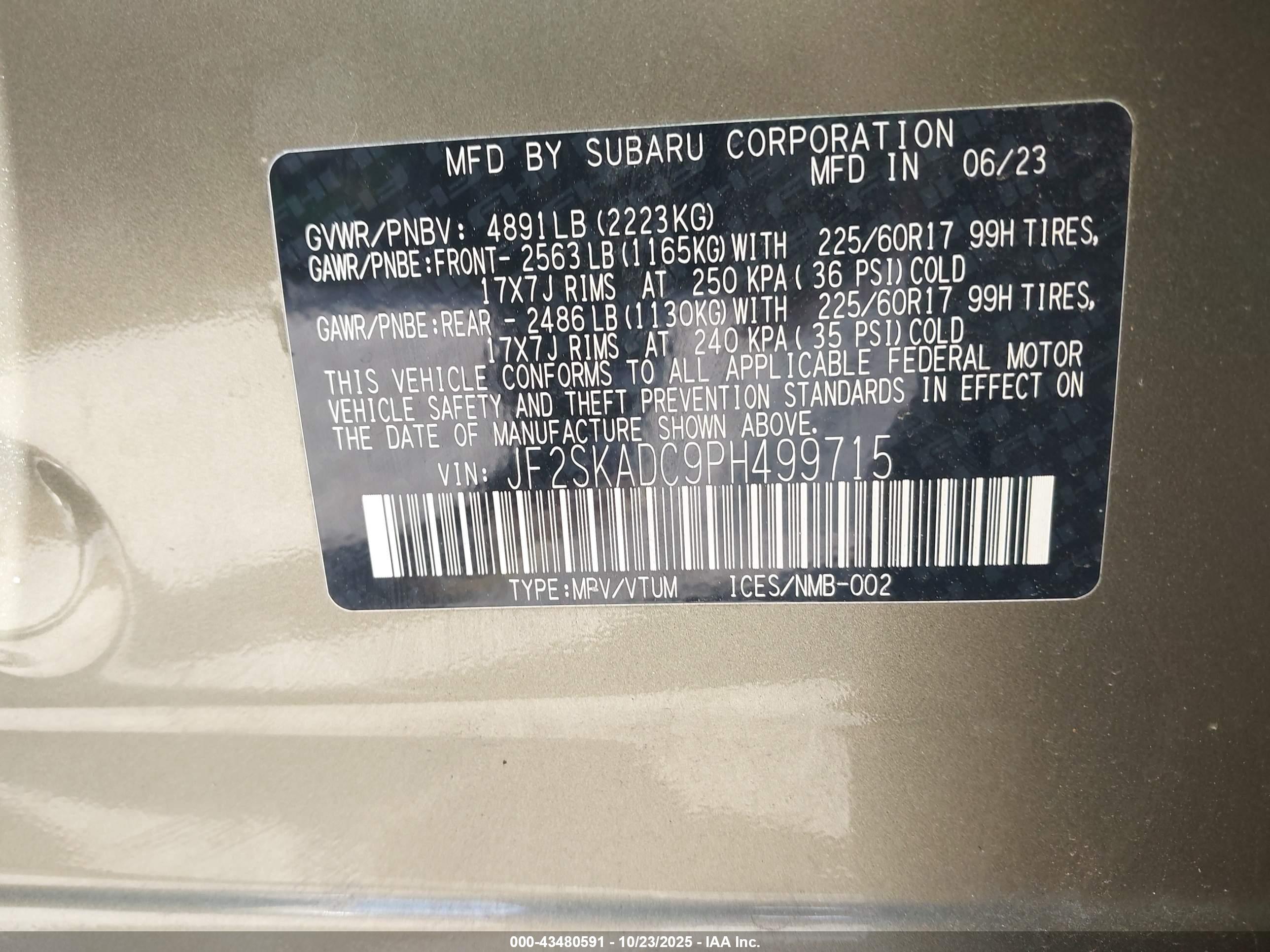 SUBARU FORESTER image 9