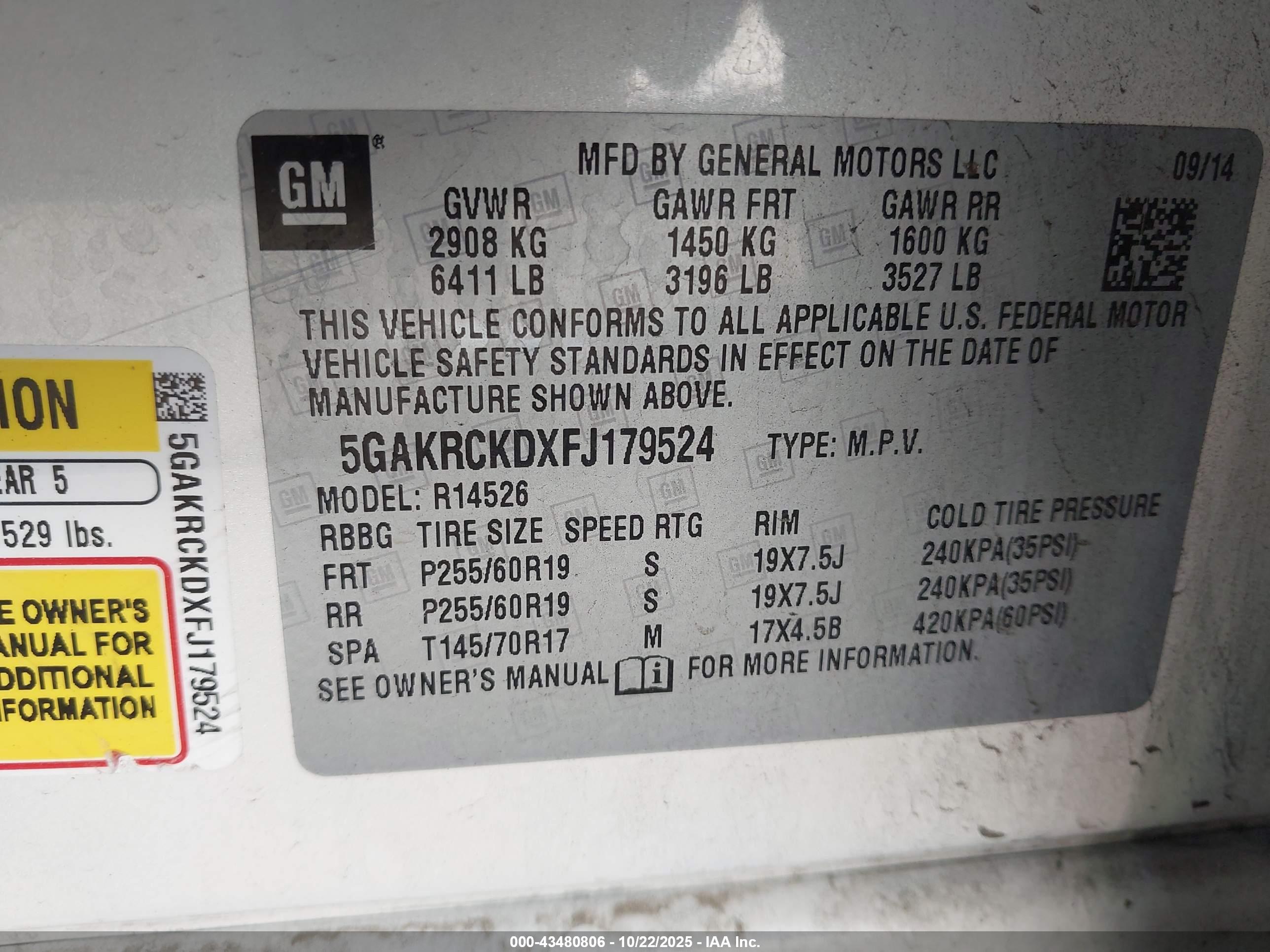 BUICK ENCLAVE image 9