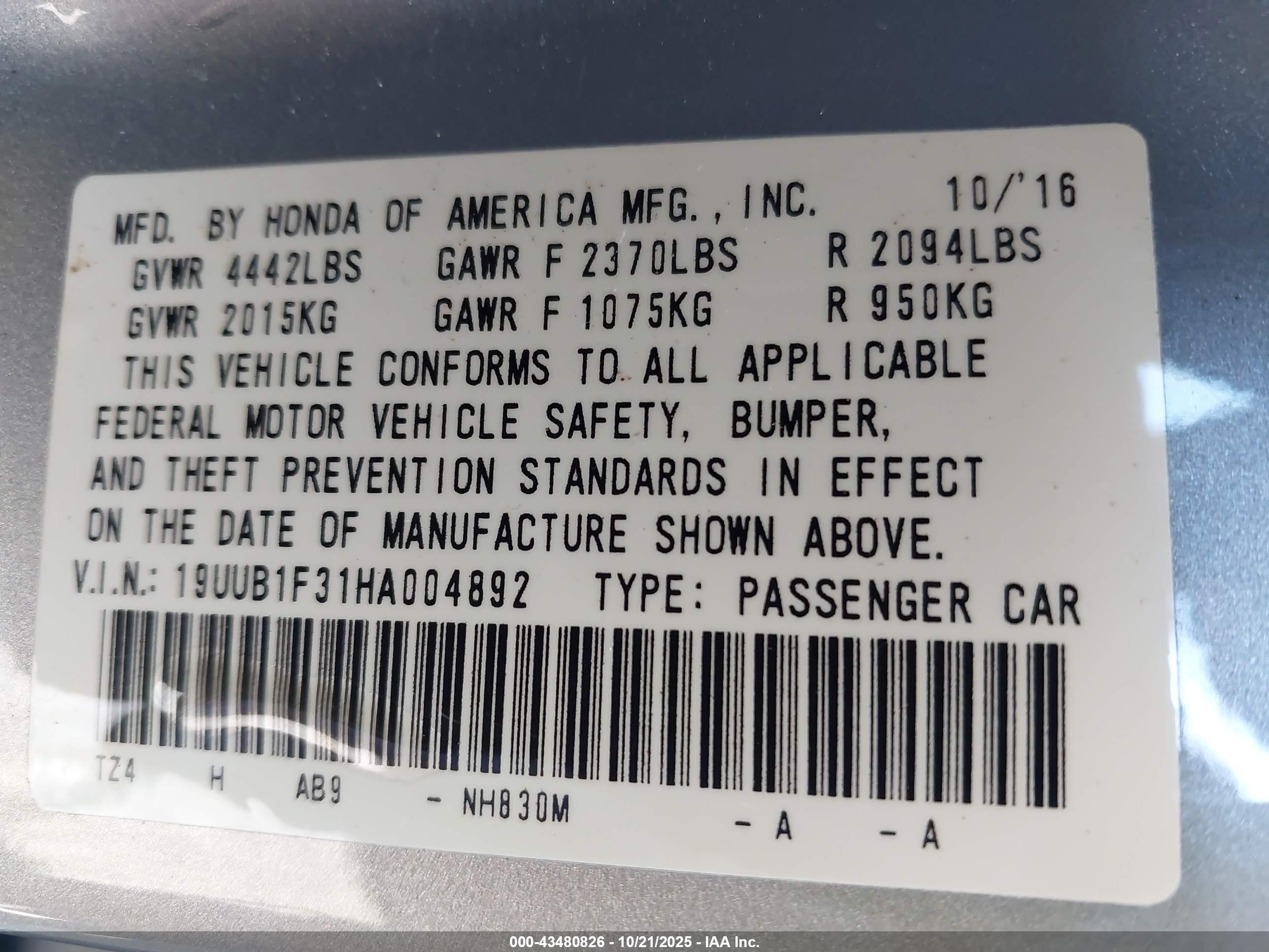 ACURA TLX image 9