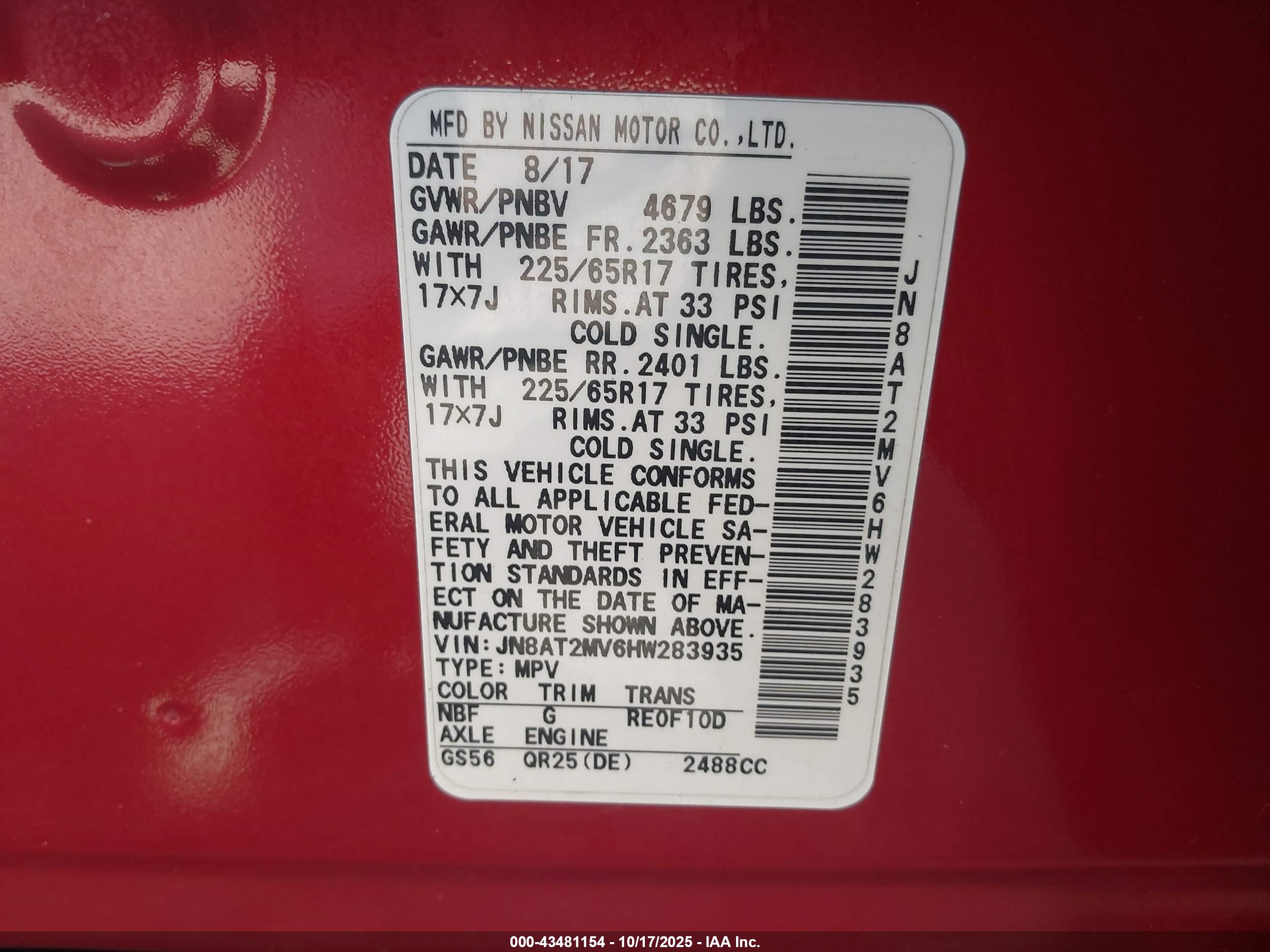 NISSAN ROGUE image 9