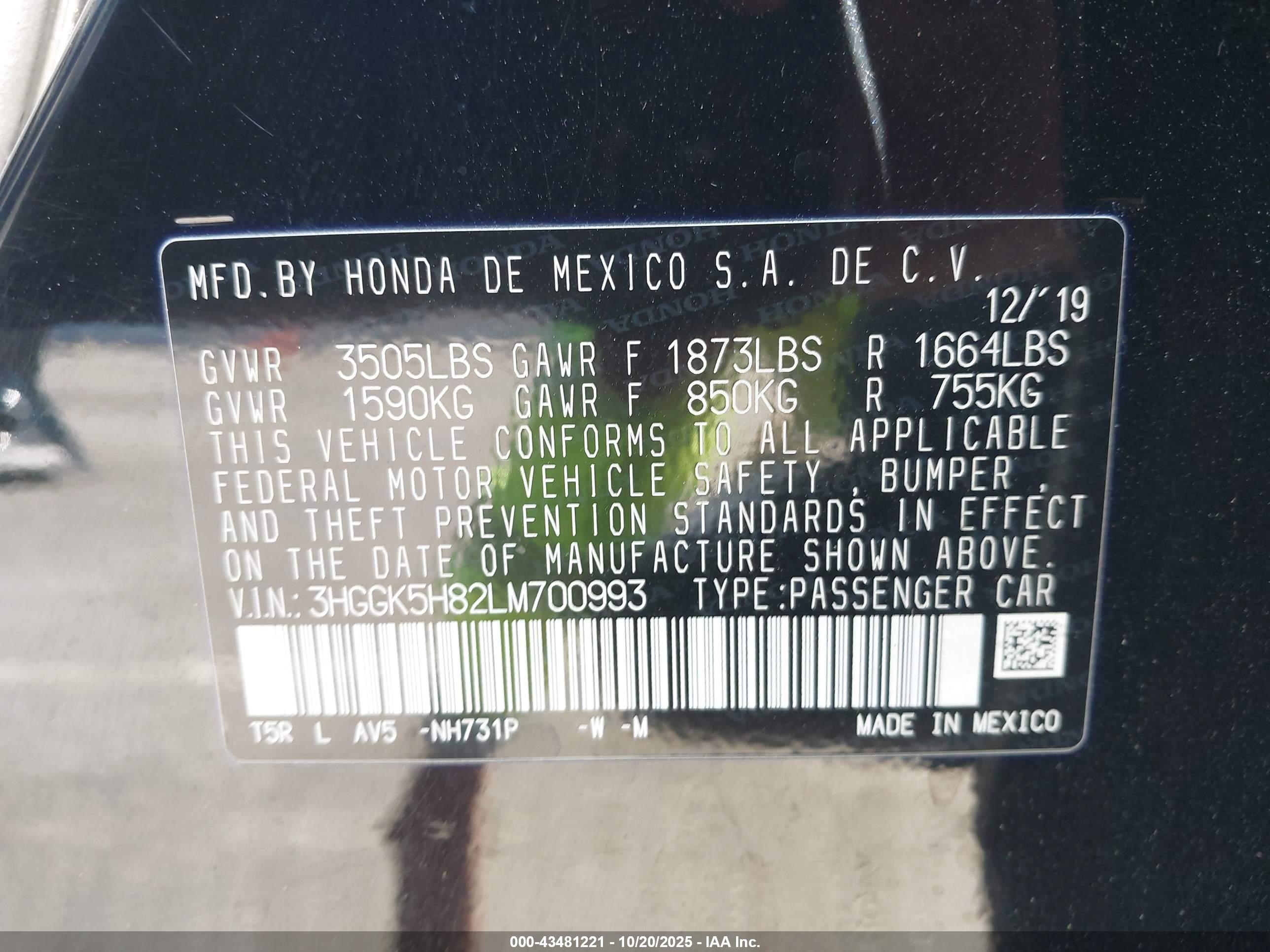 HONDA FIT image 9