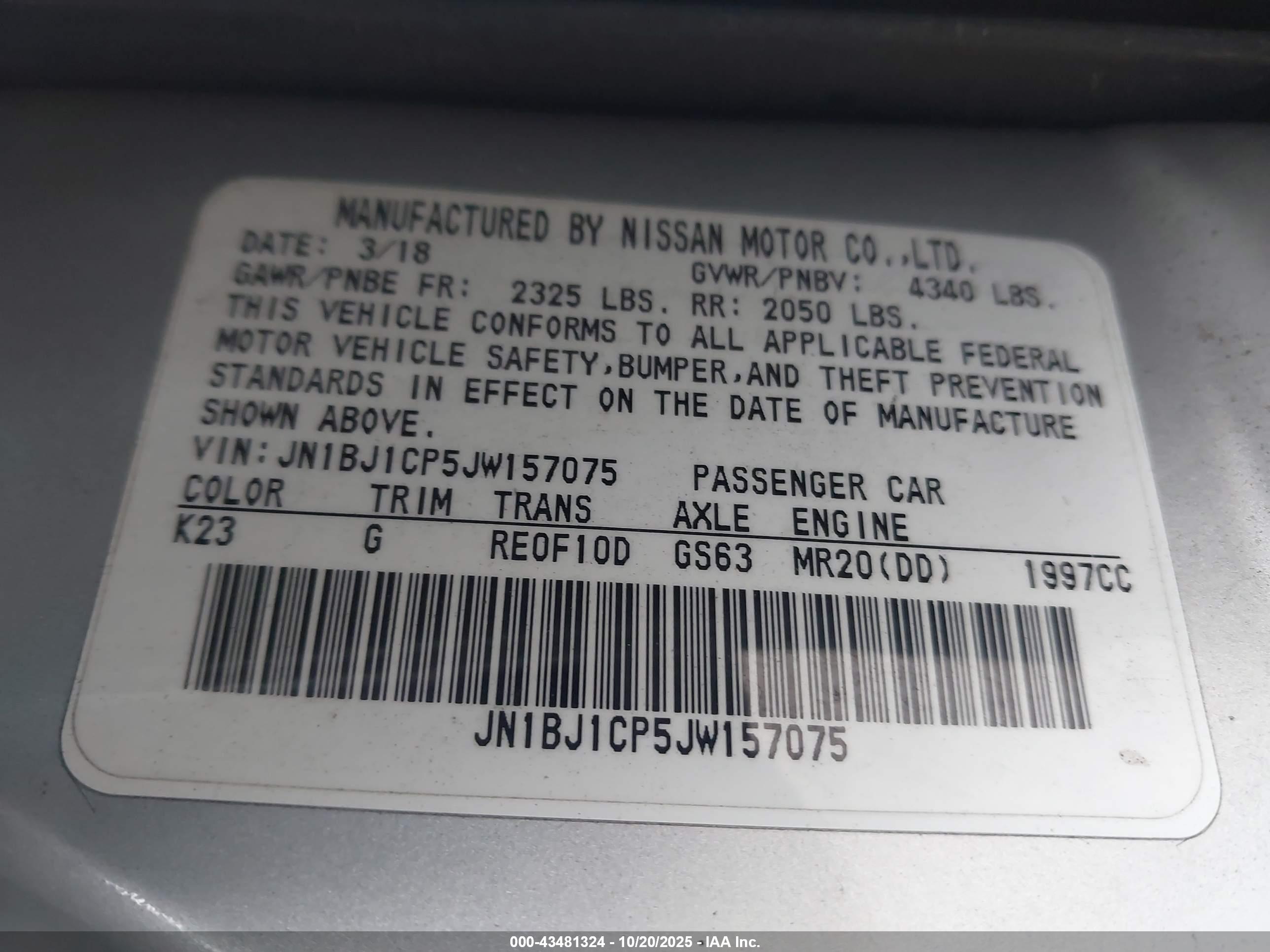 NISSAN ROGUE image 9