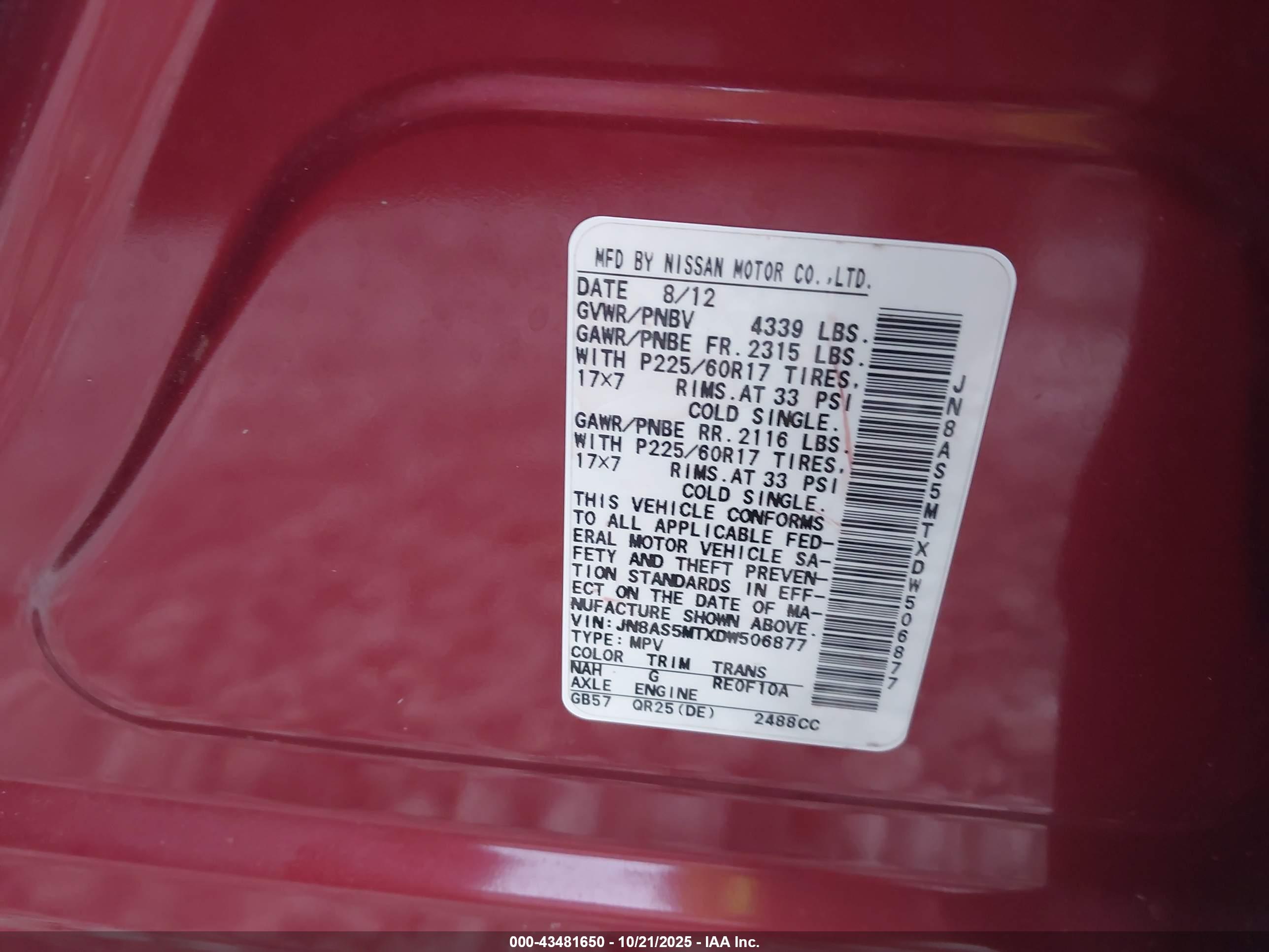 NISSAN ROGUE image 9