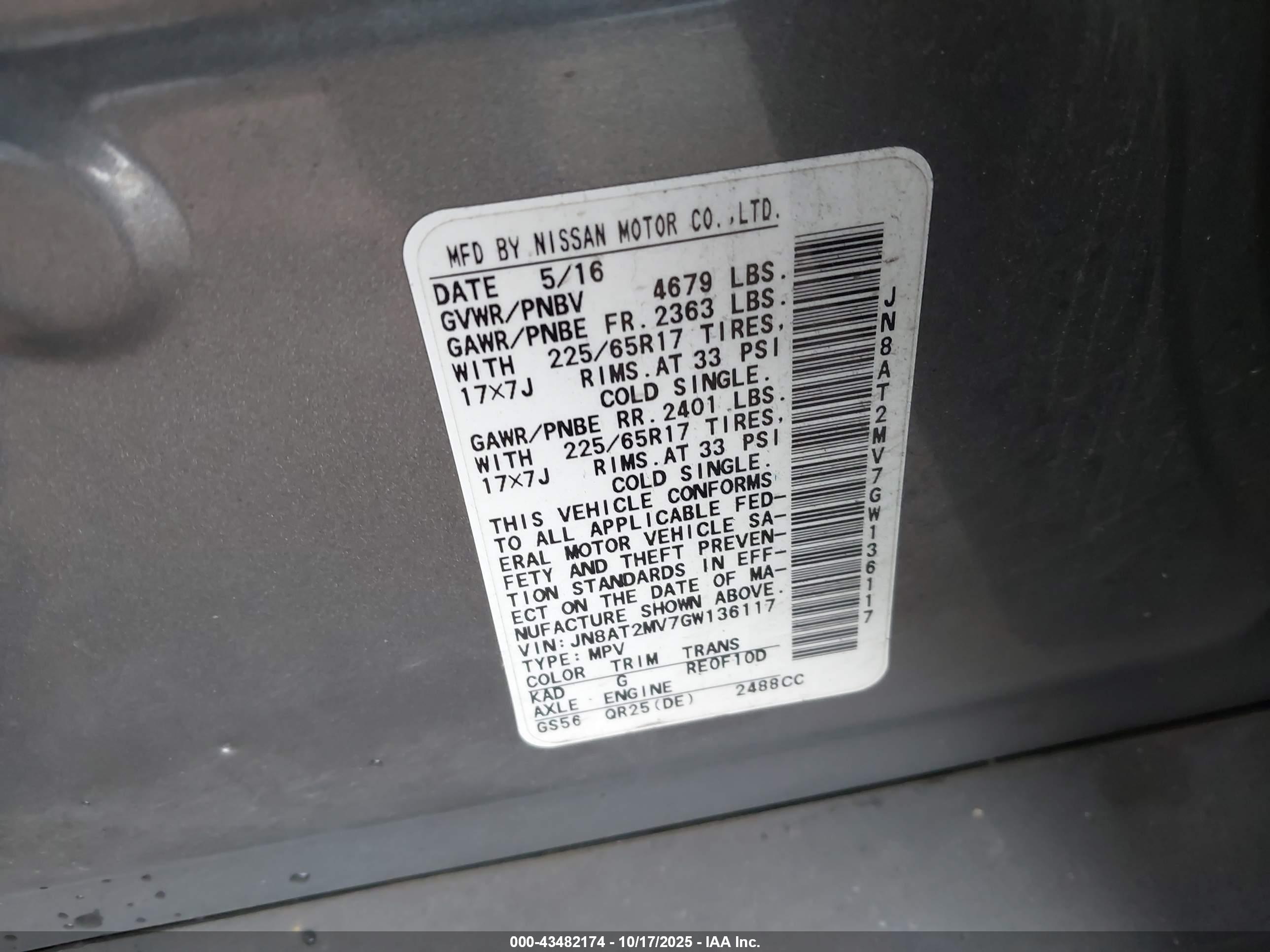 NISSAN ROGUE image 9