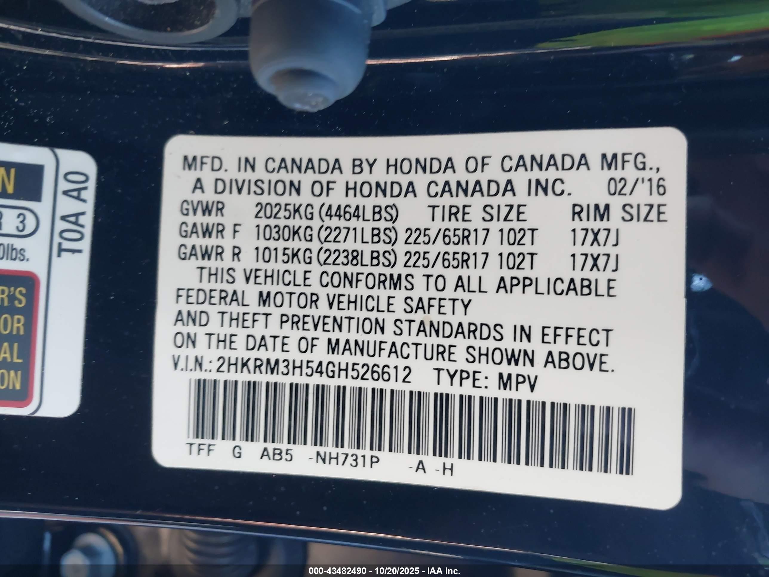 HONDA CR-V image 9