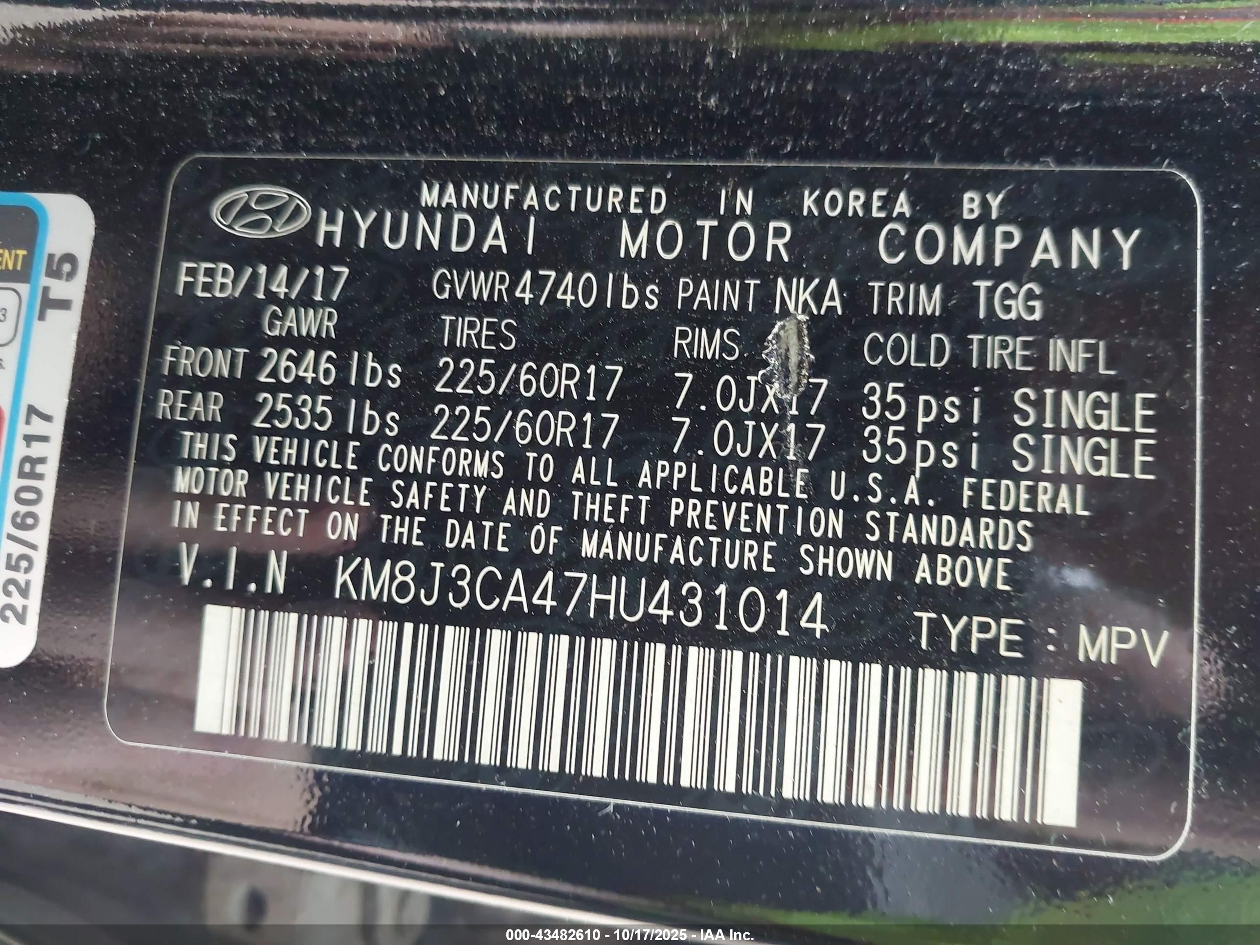 HYUNDAI TUCSON image 9