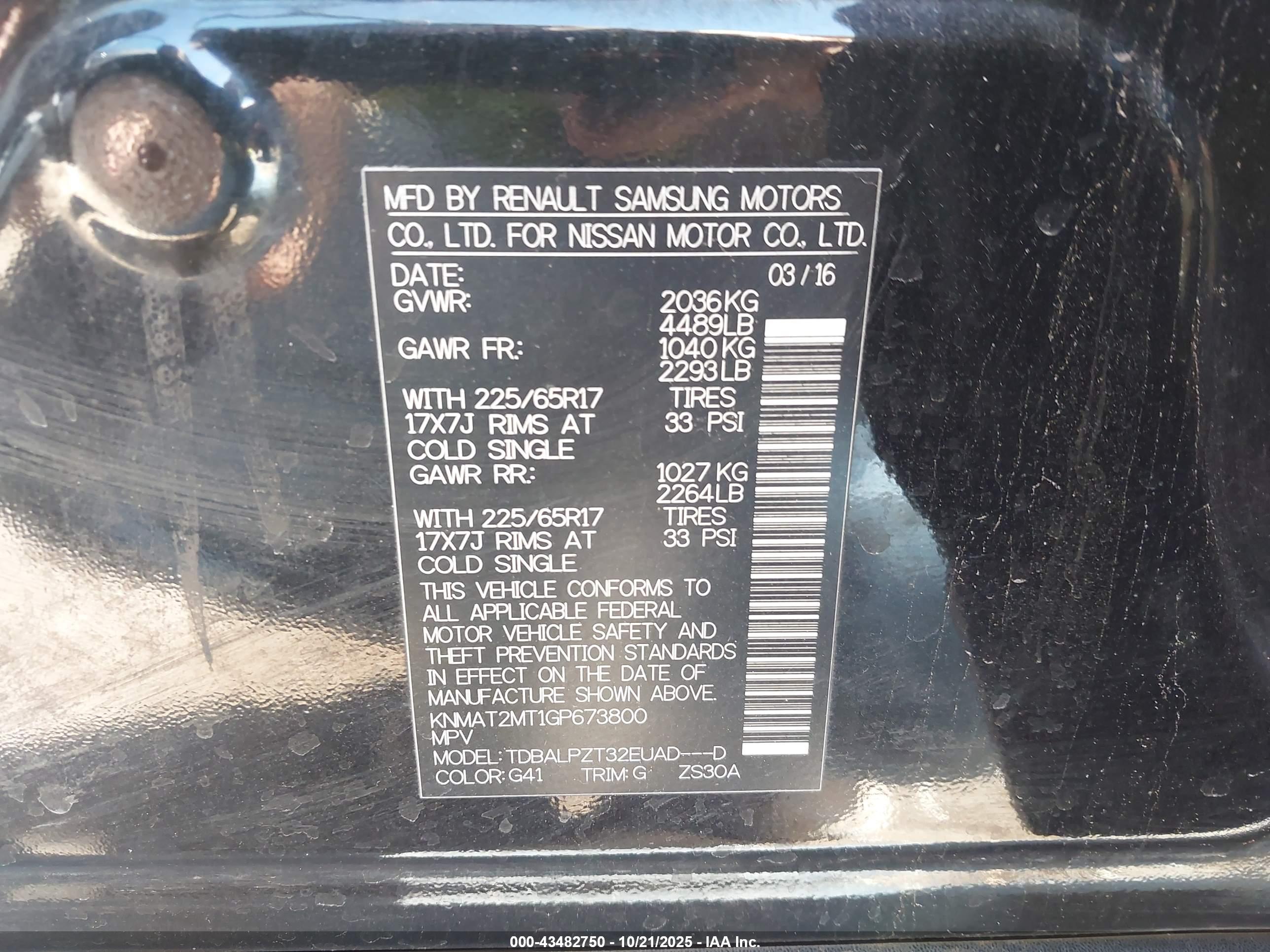 NISSAN ROGUE image 9