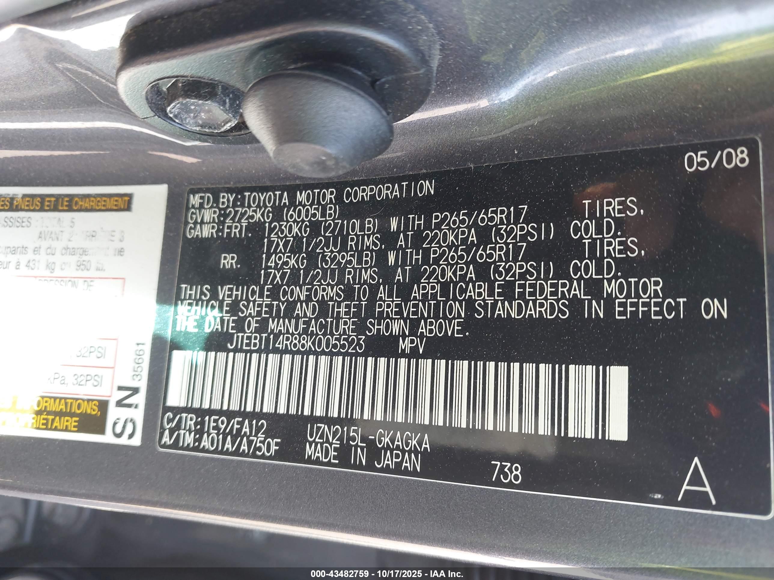 TOYOTA 4RUNNER image 9