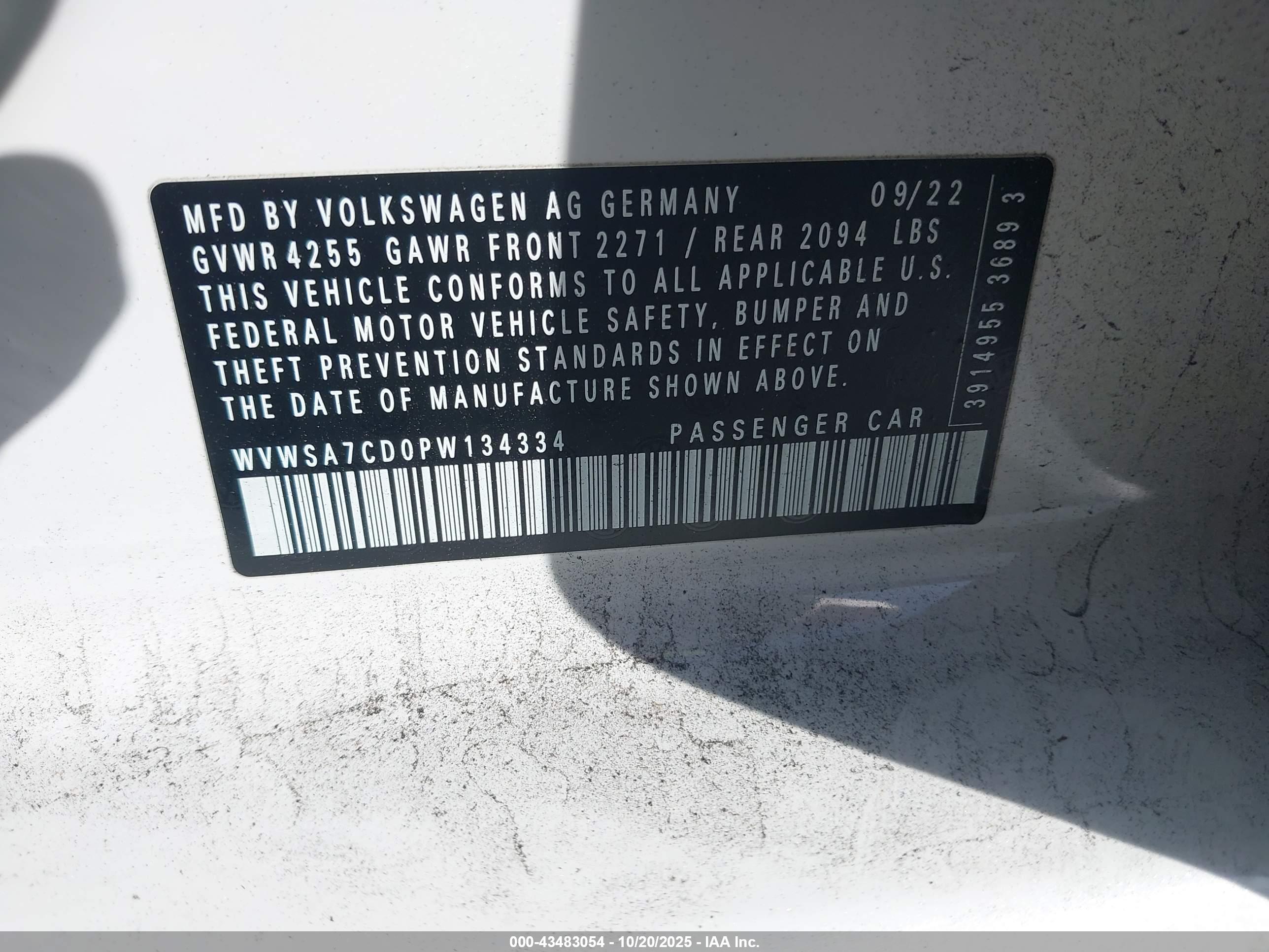 VOLKSWAGEN GOLF image 9