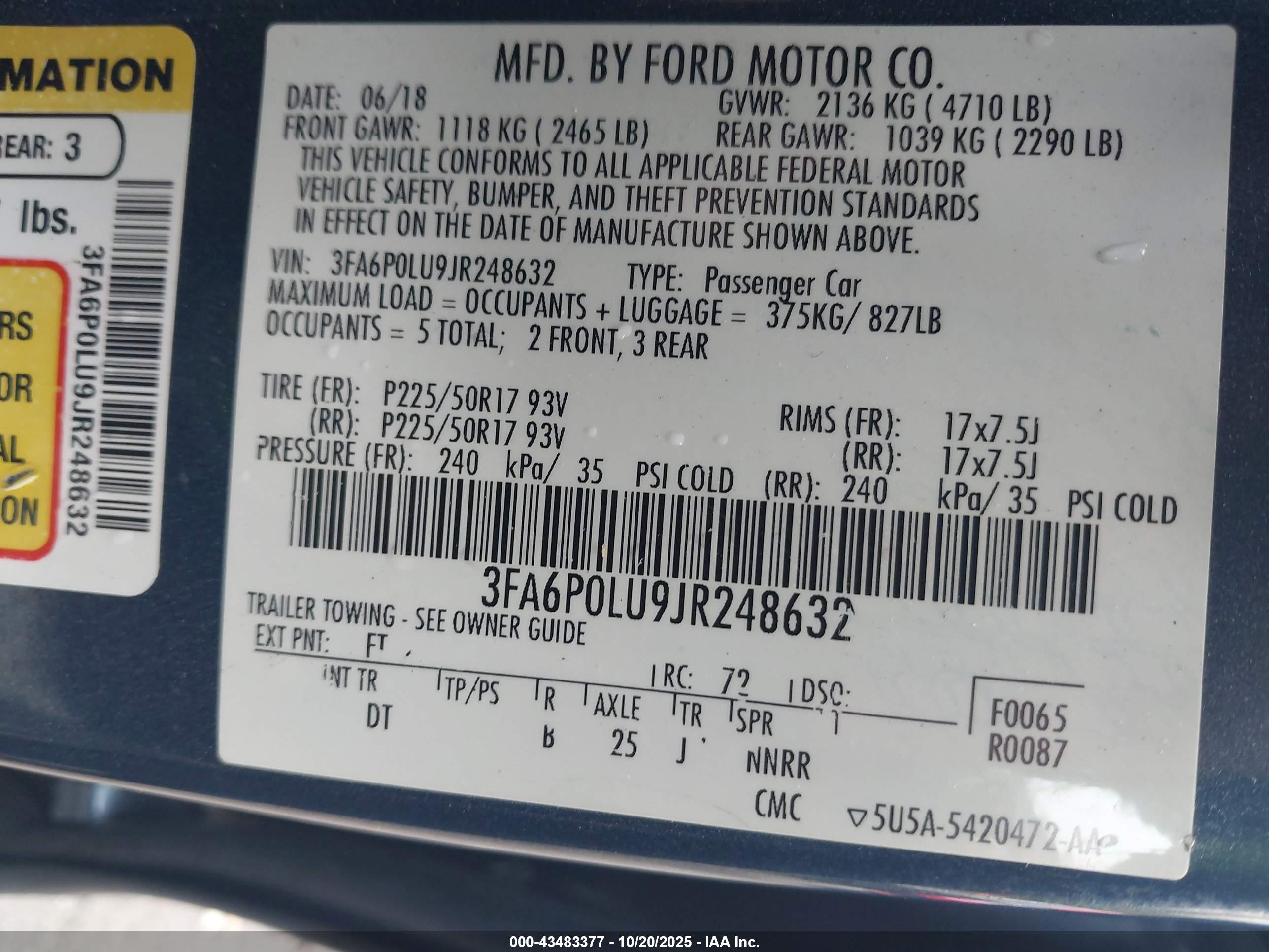 FORD FUSION image 9
