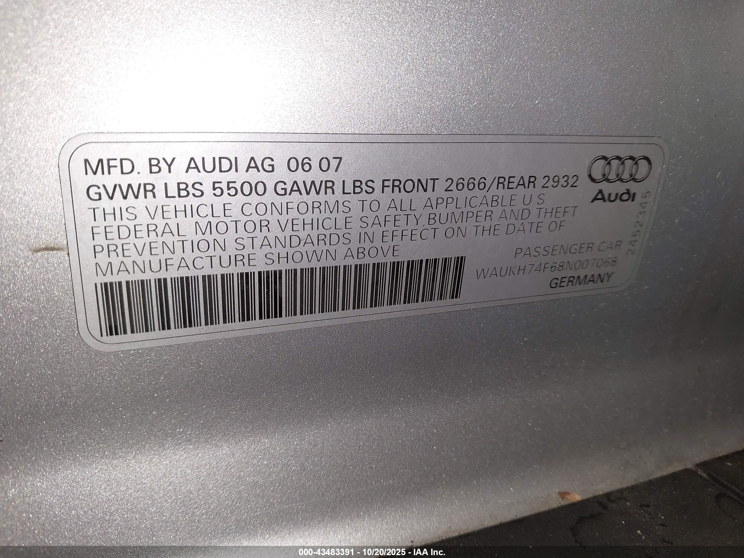 AUDI A6 image 9