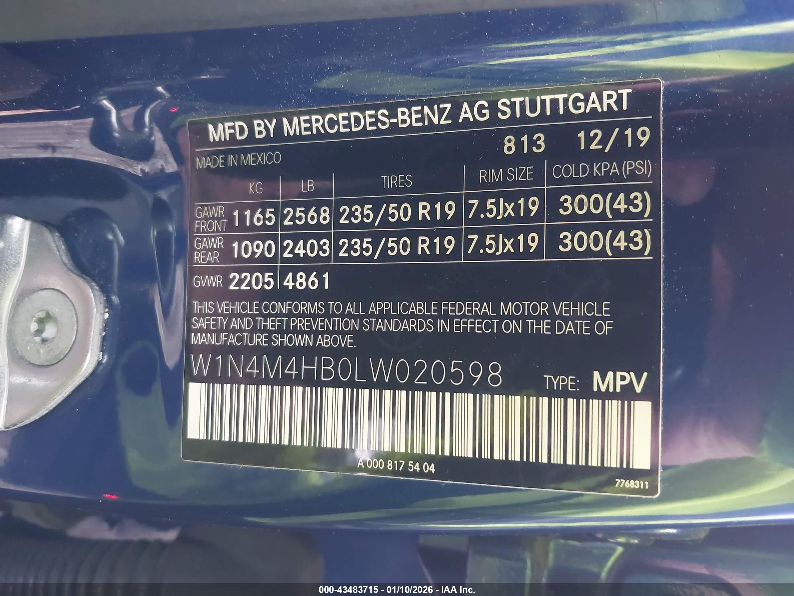 MERCEDES-BENZ GLB image 9