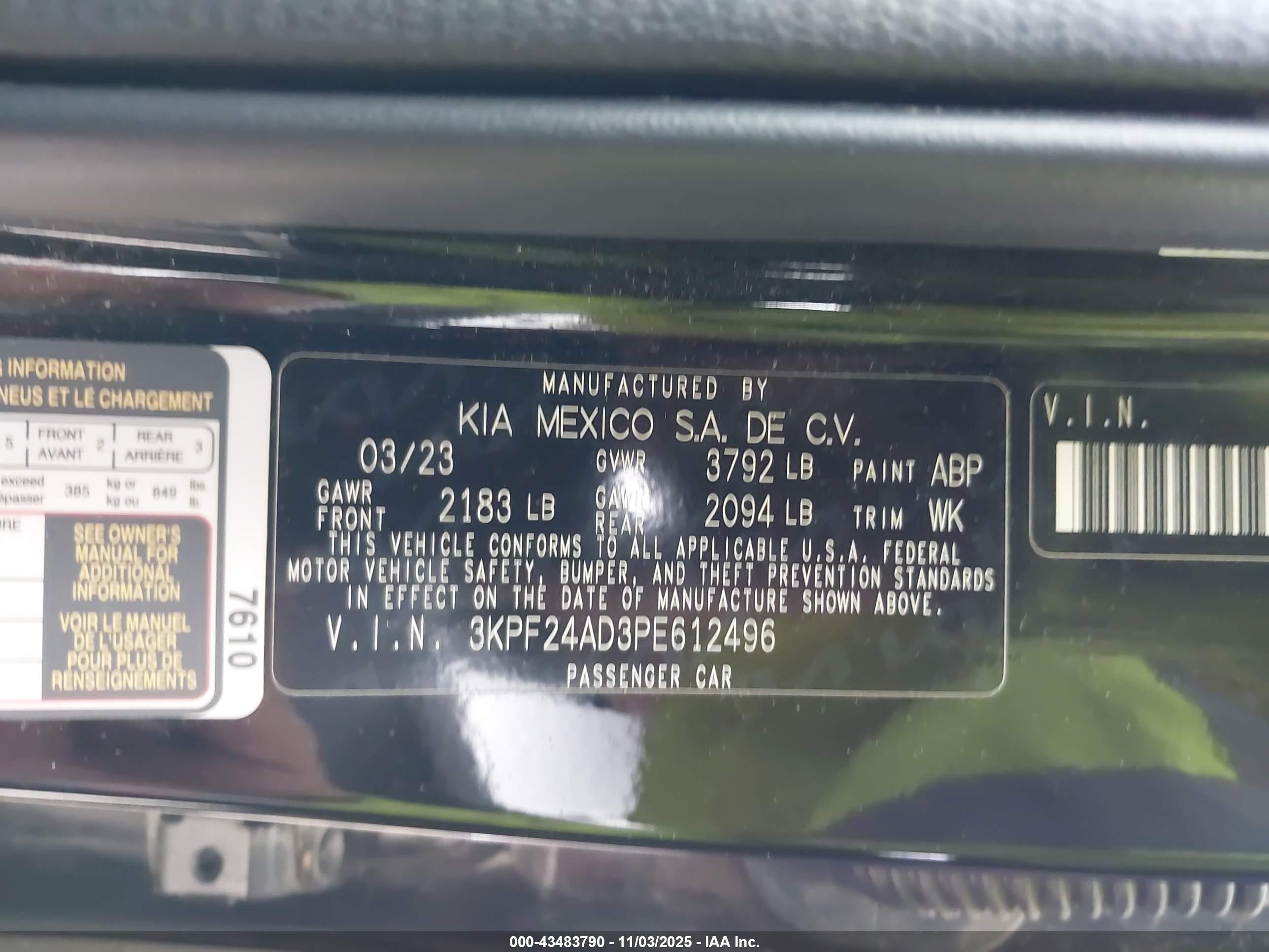 KIA FORTE image 9