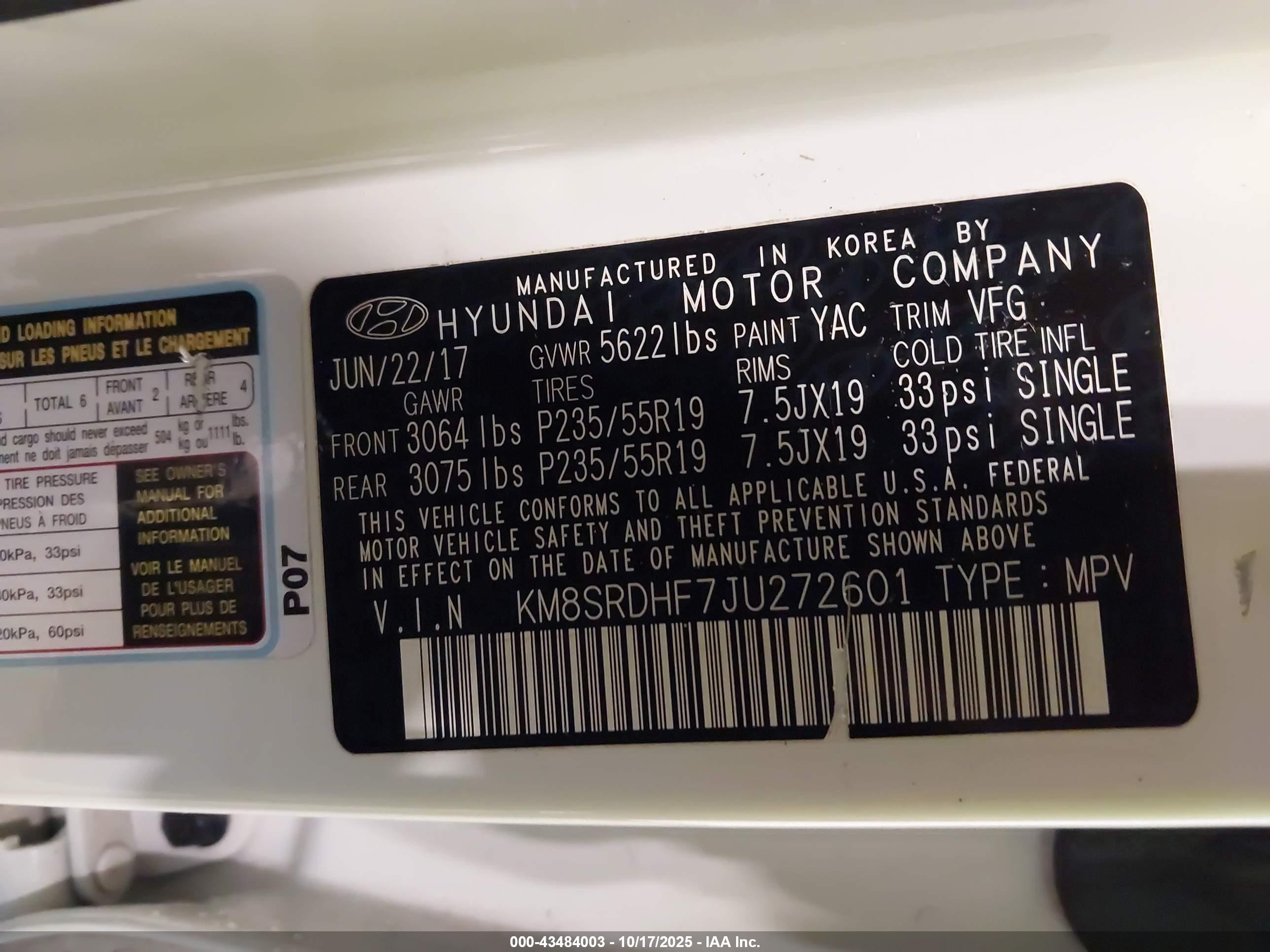HYUNDAI SANTA image 9
