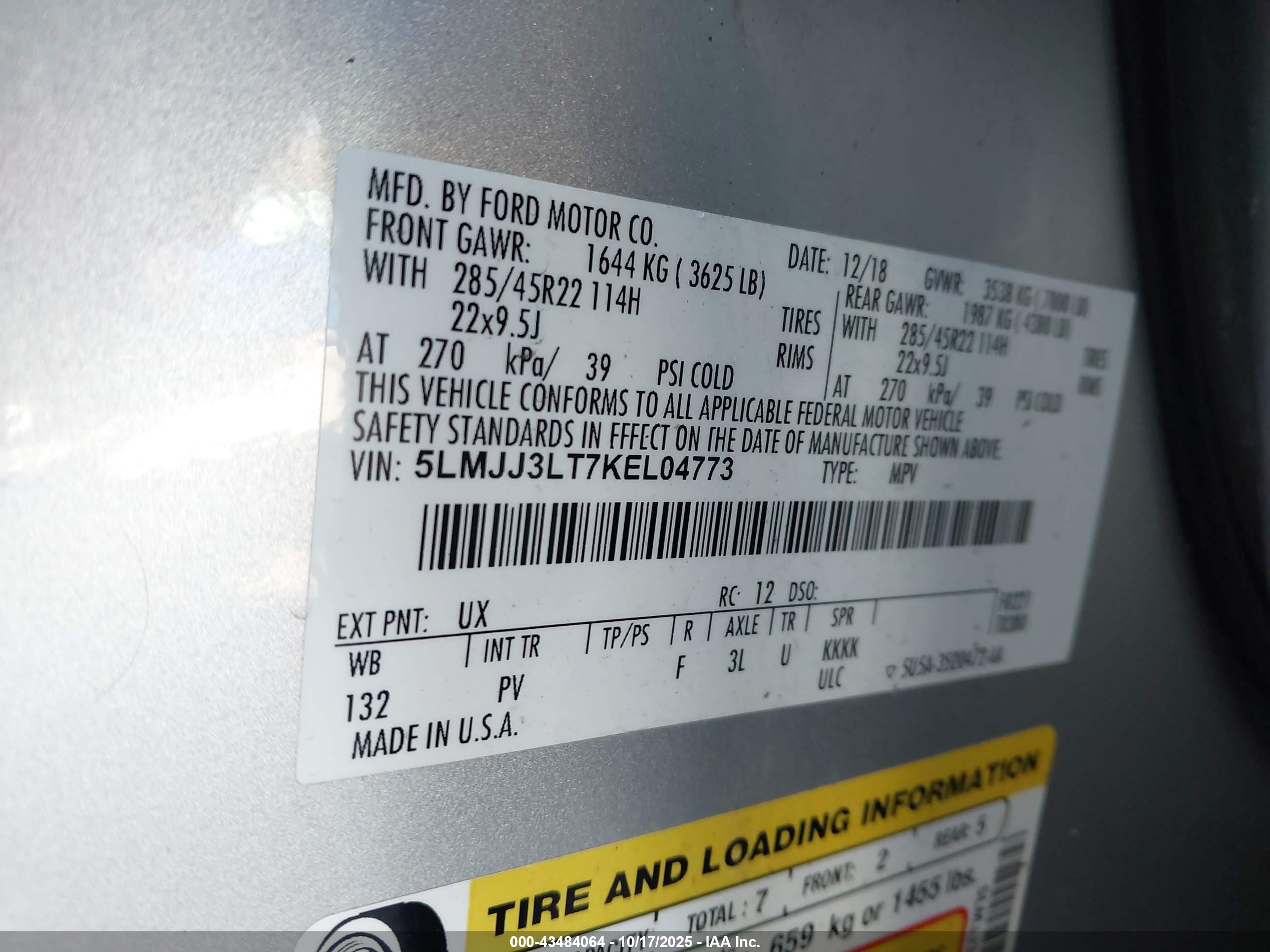 LINCOLN NAVIGATOR image 9