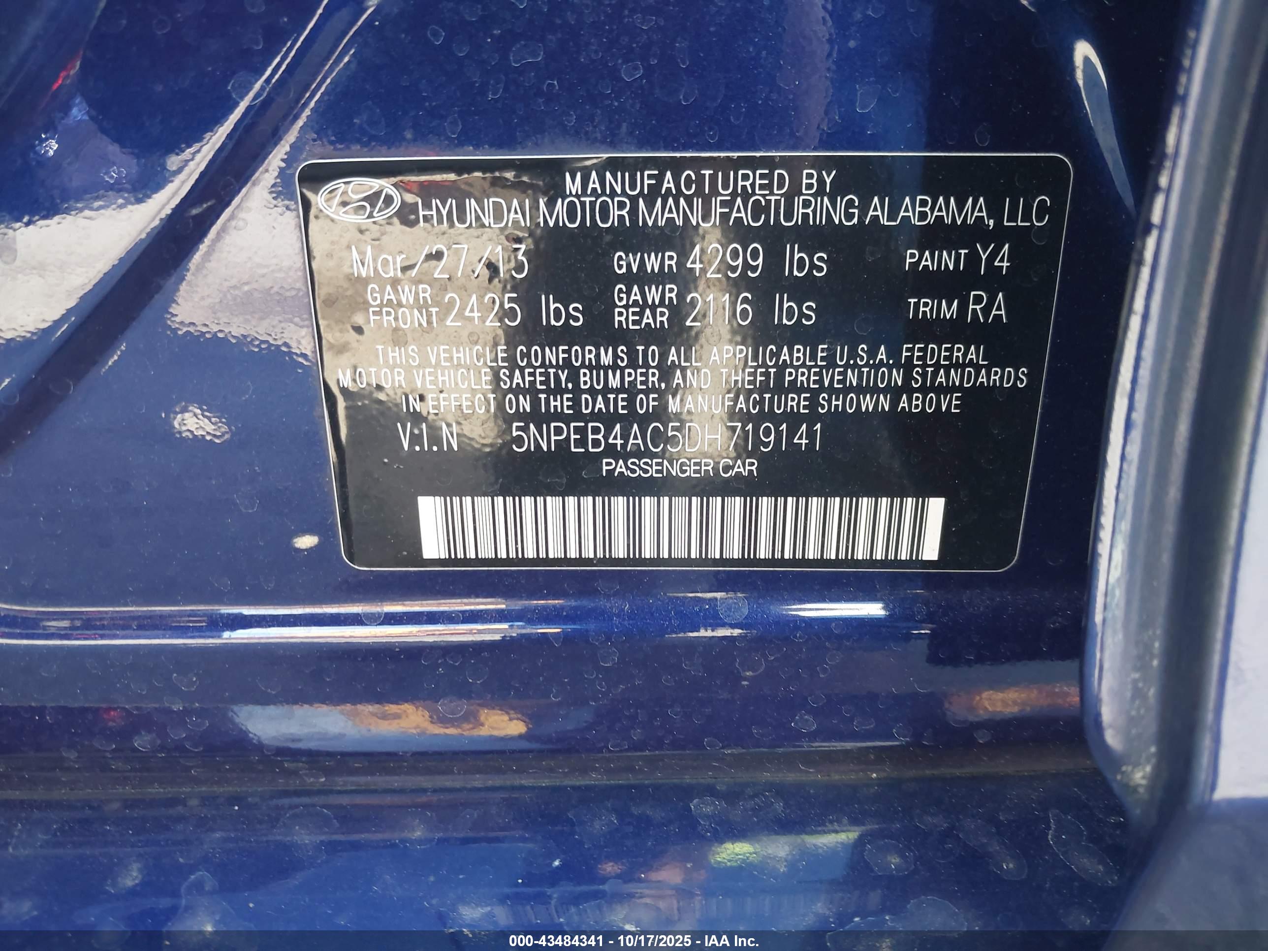 HYUNDAI SONATA image 9