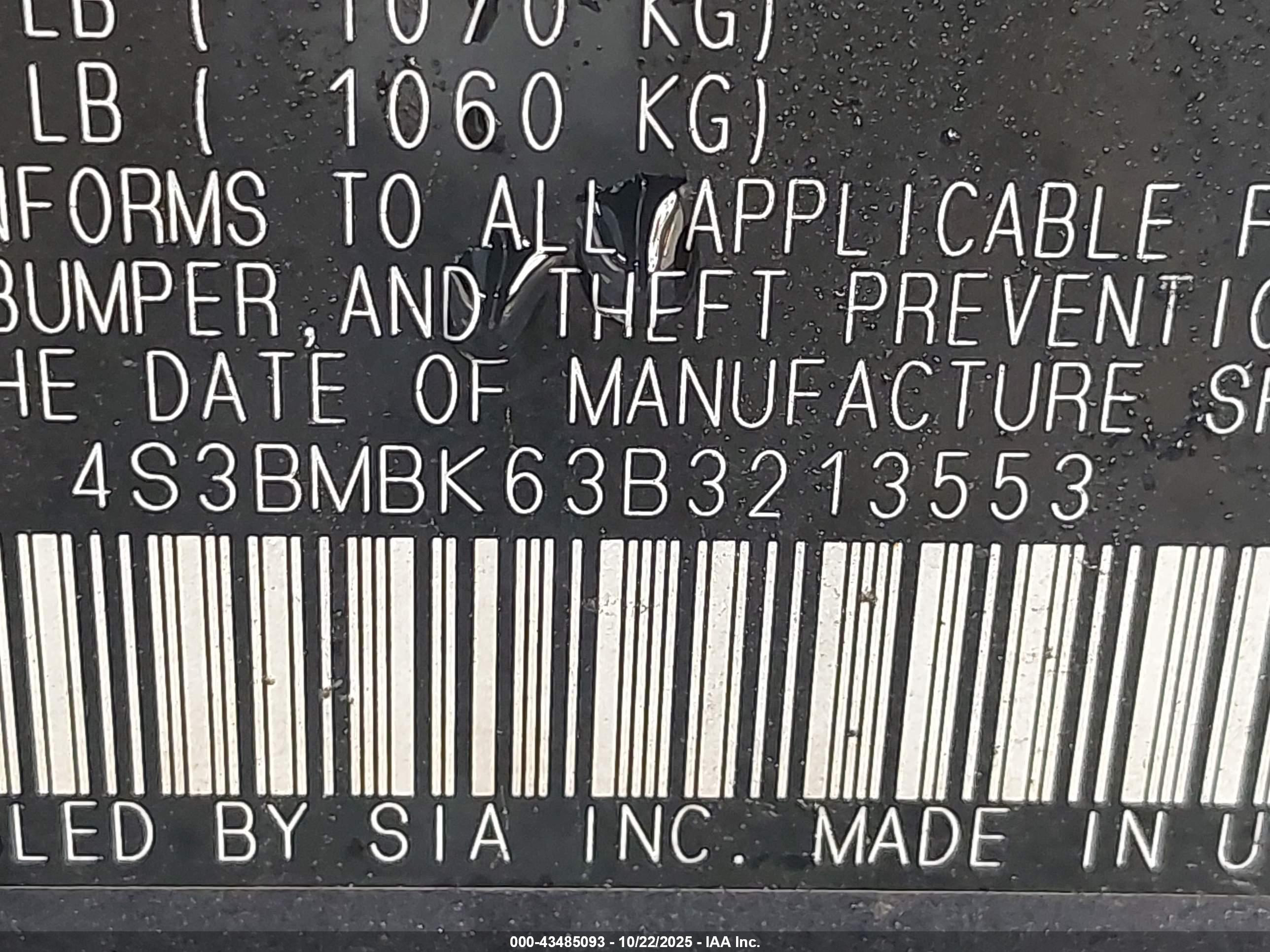 SUBARU LEGACY image 9