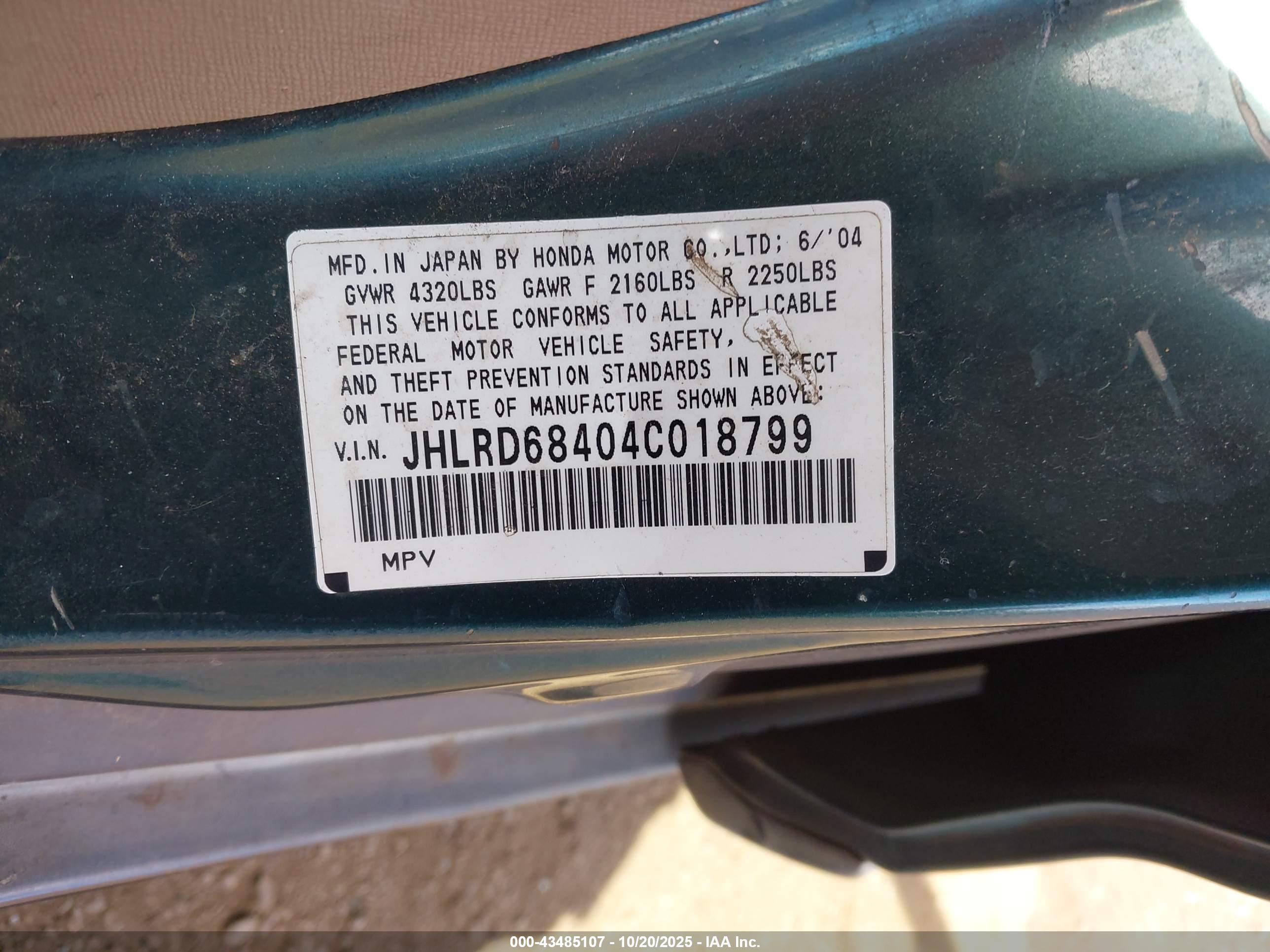 HONDA CR-V image 9