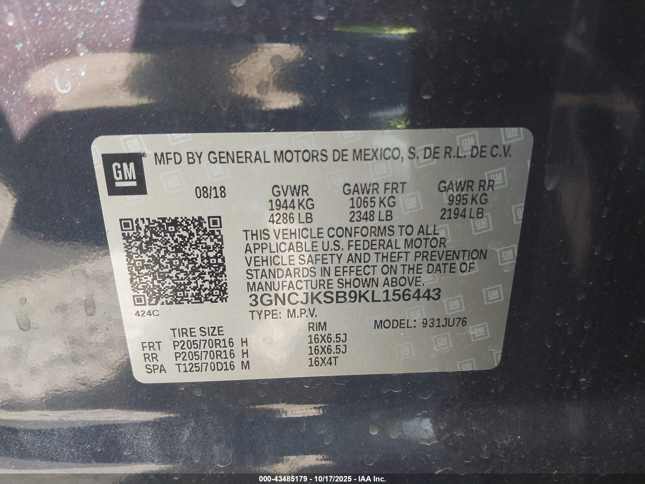 CHEVROLET TRAX image 9