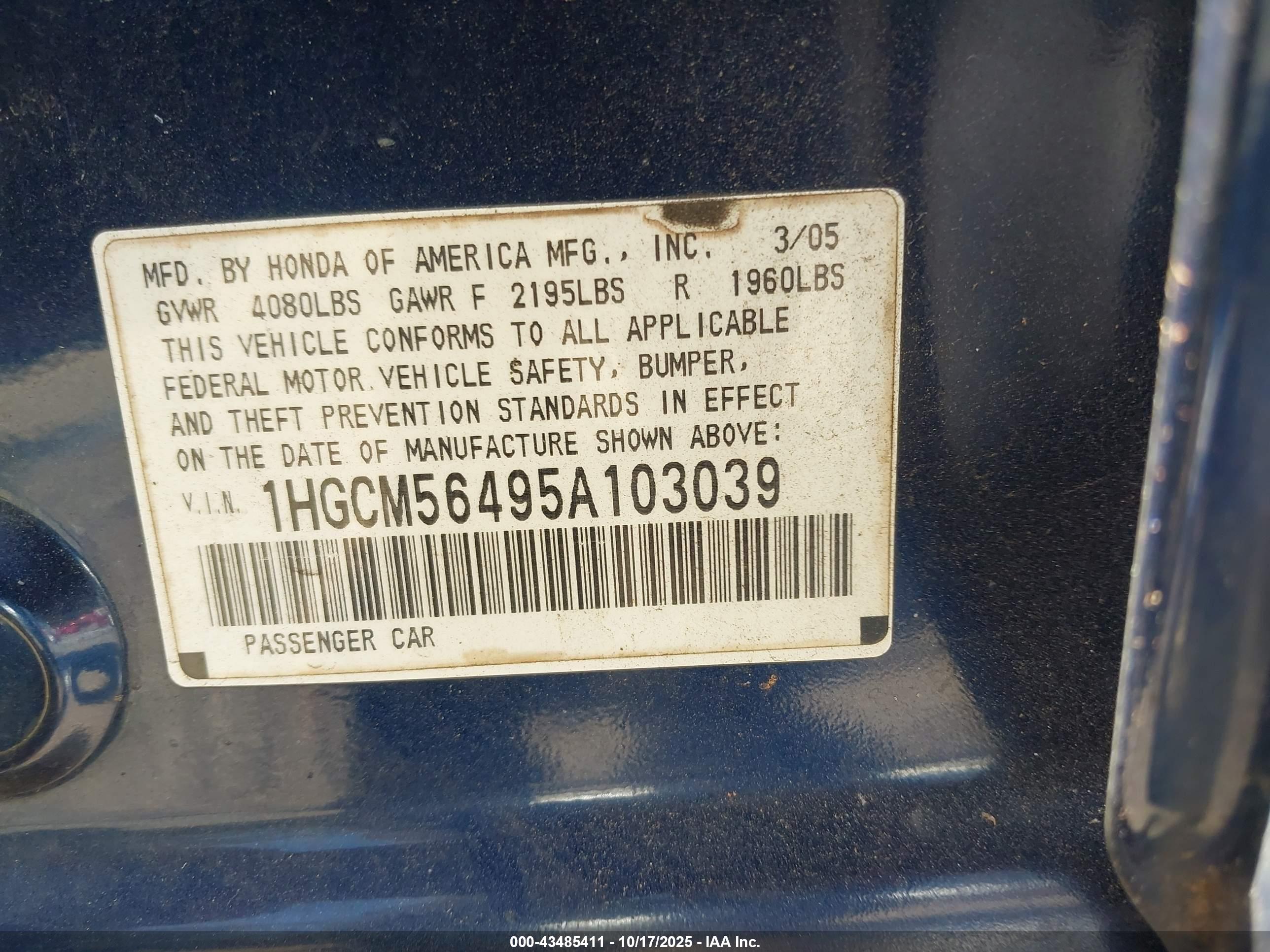 HONDA ACCORD image 9