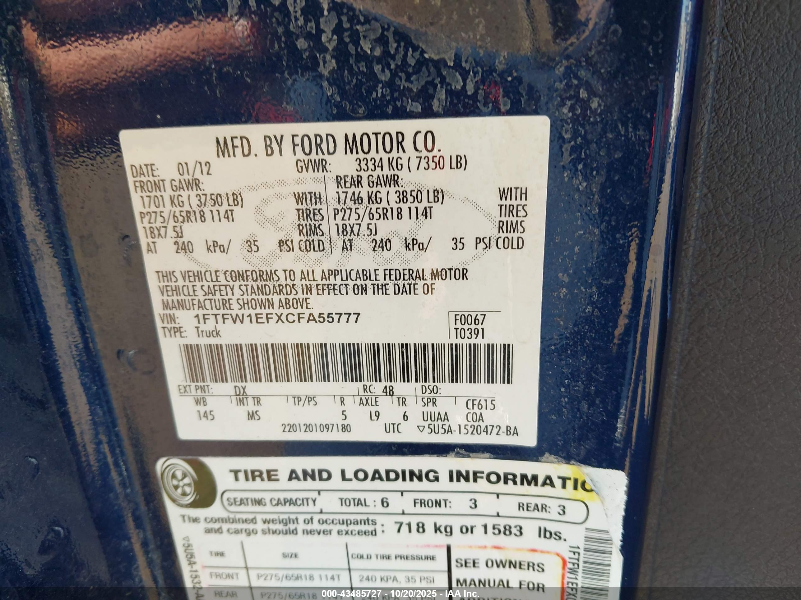 FORD F-150 image 9