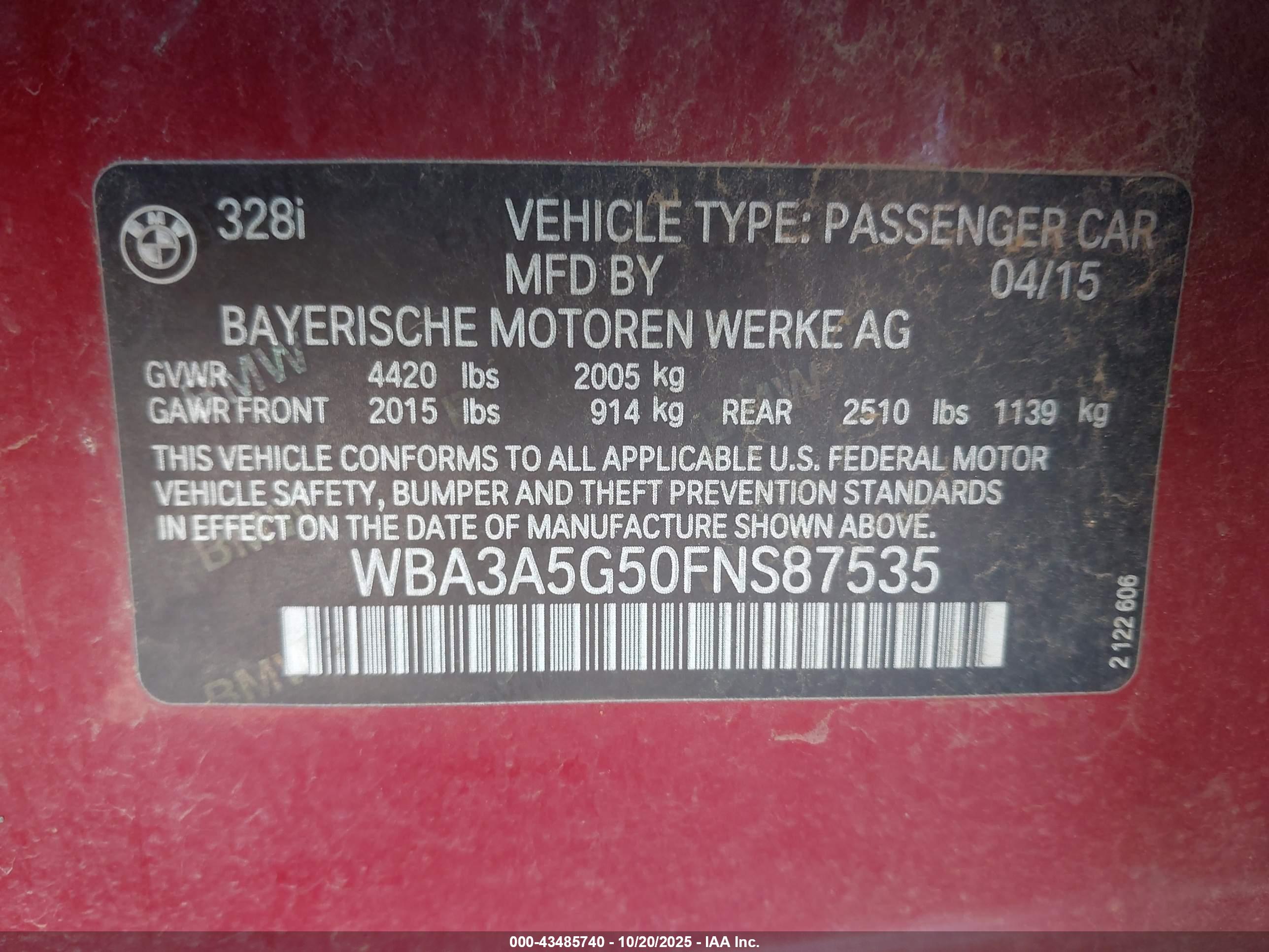 BMW 328I image 9