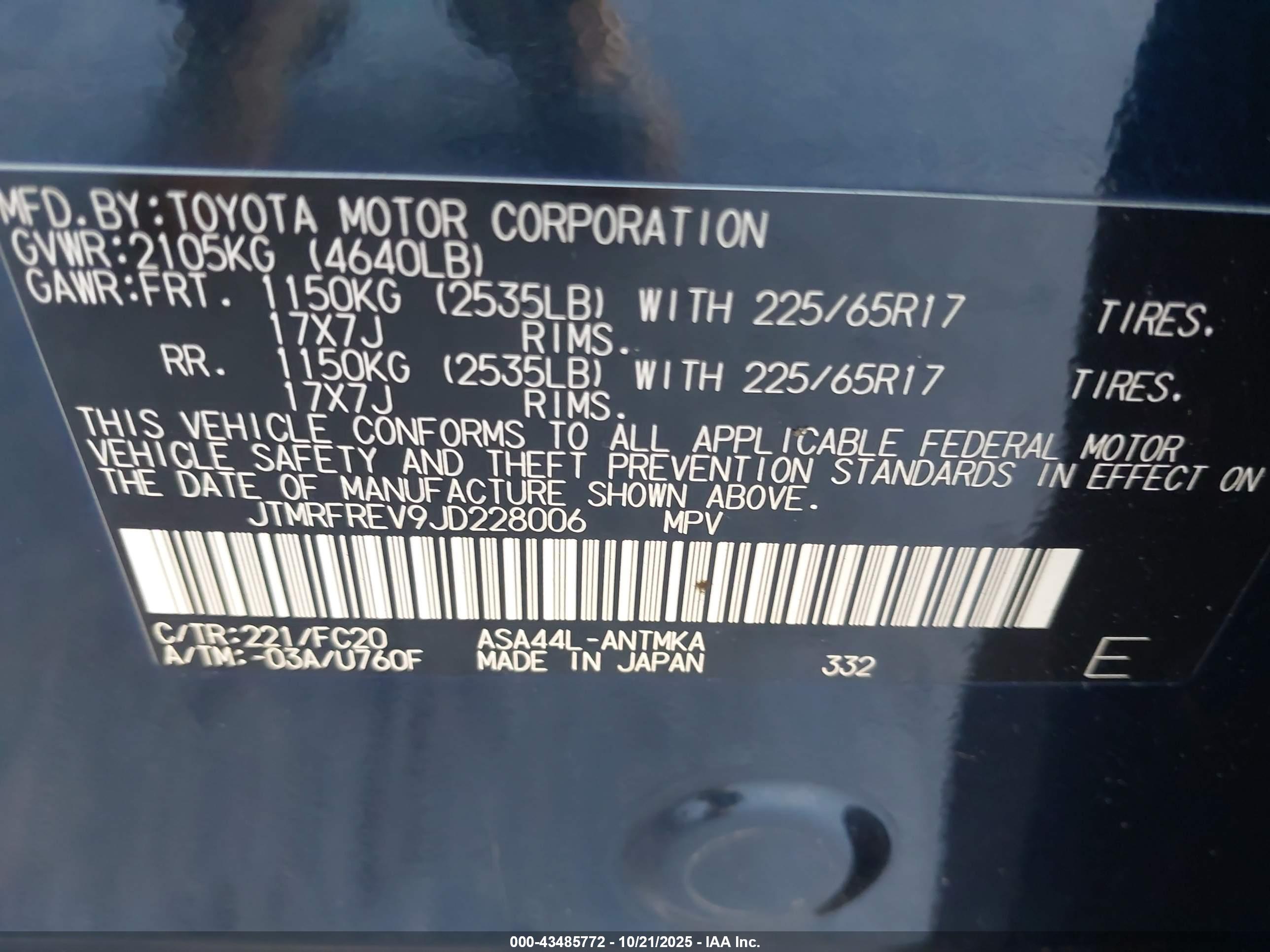 TOYOTA RAV4 image 9