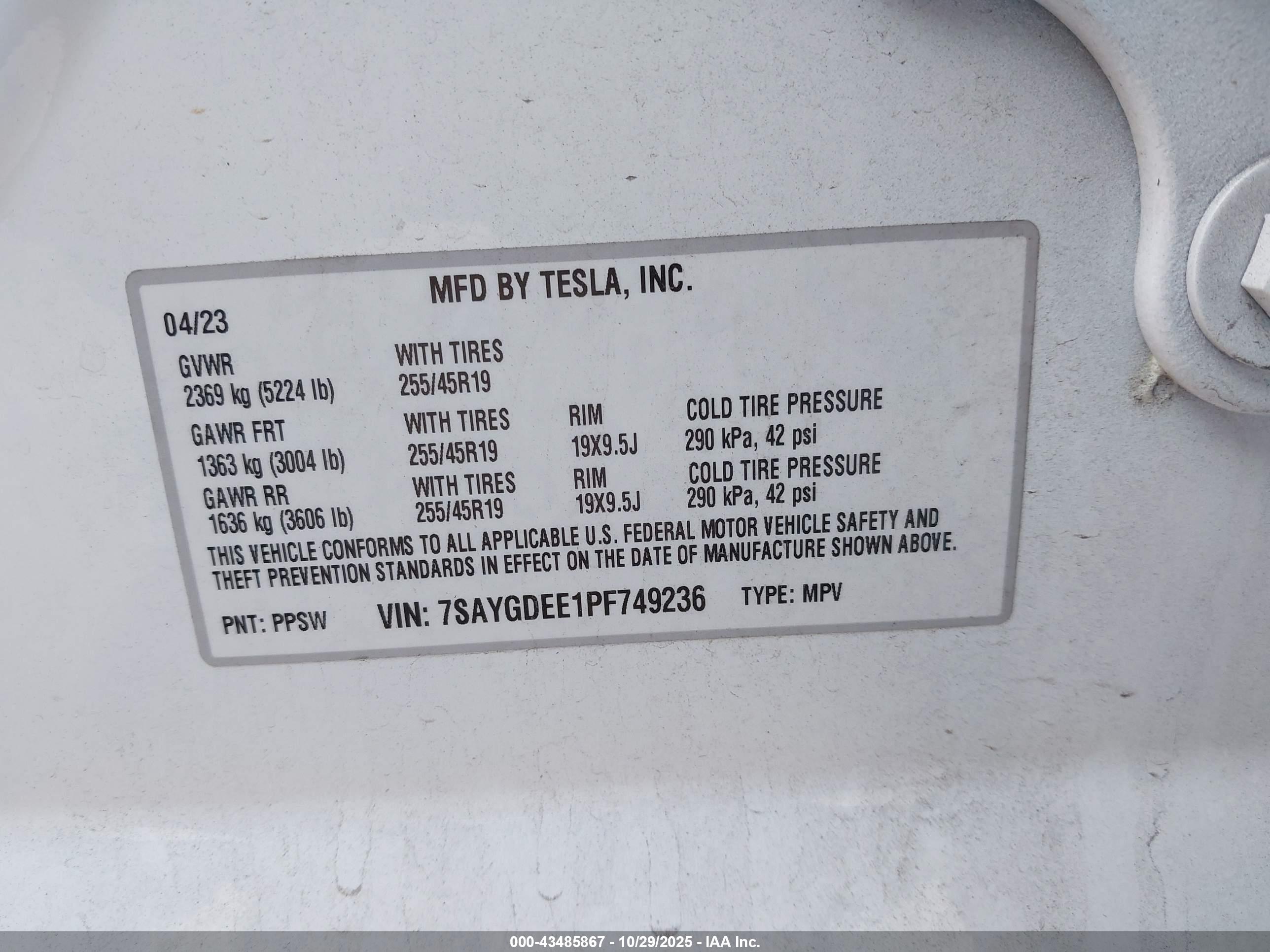 TESLA MODEL image 9
