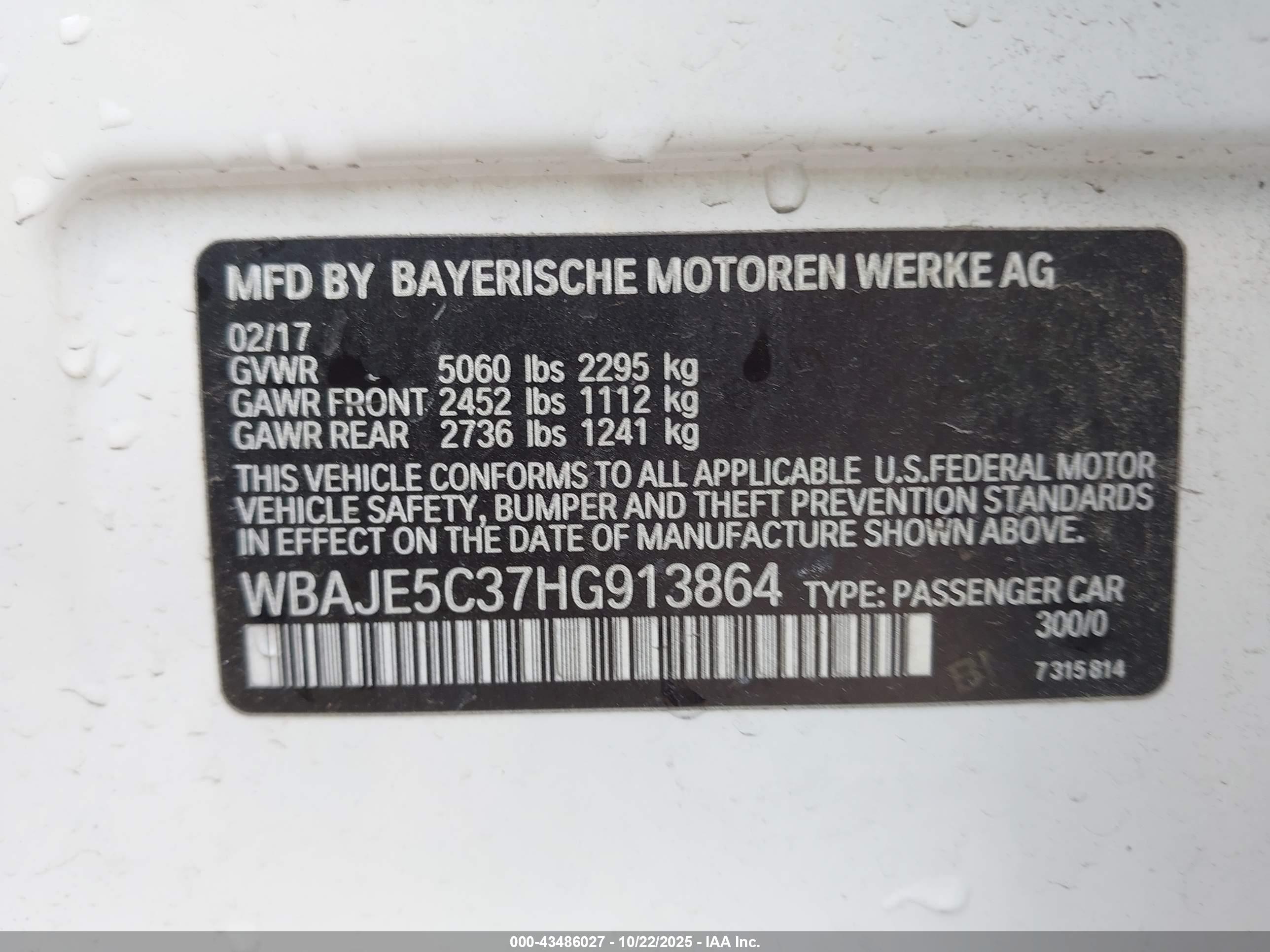 BMW 540I image 9