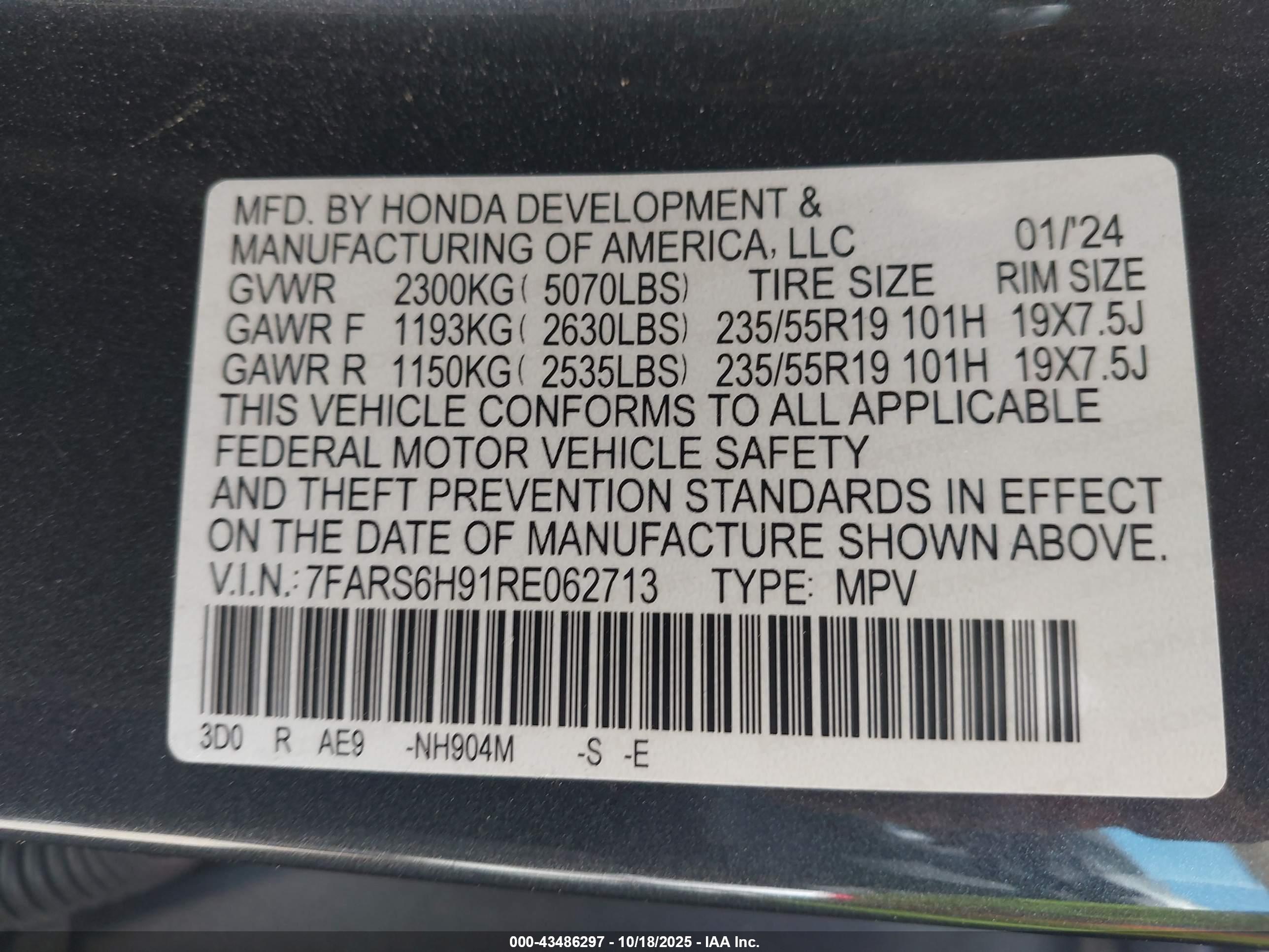 HONDA CR-V image 9