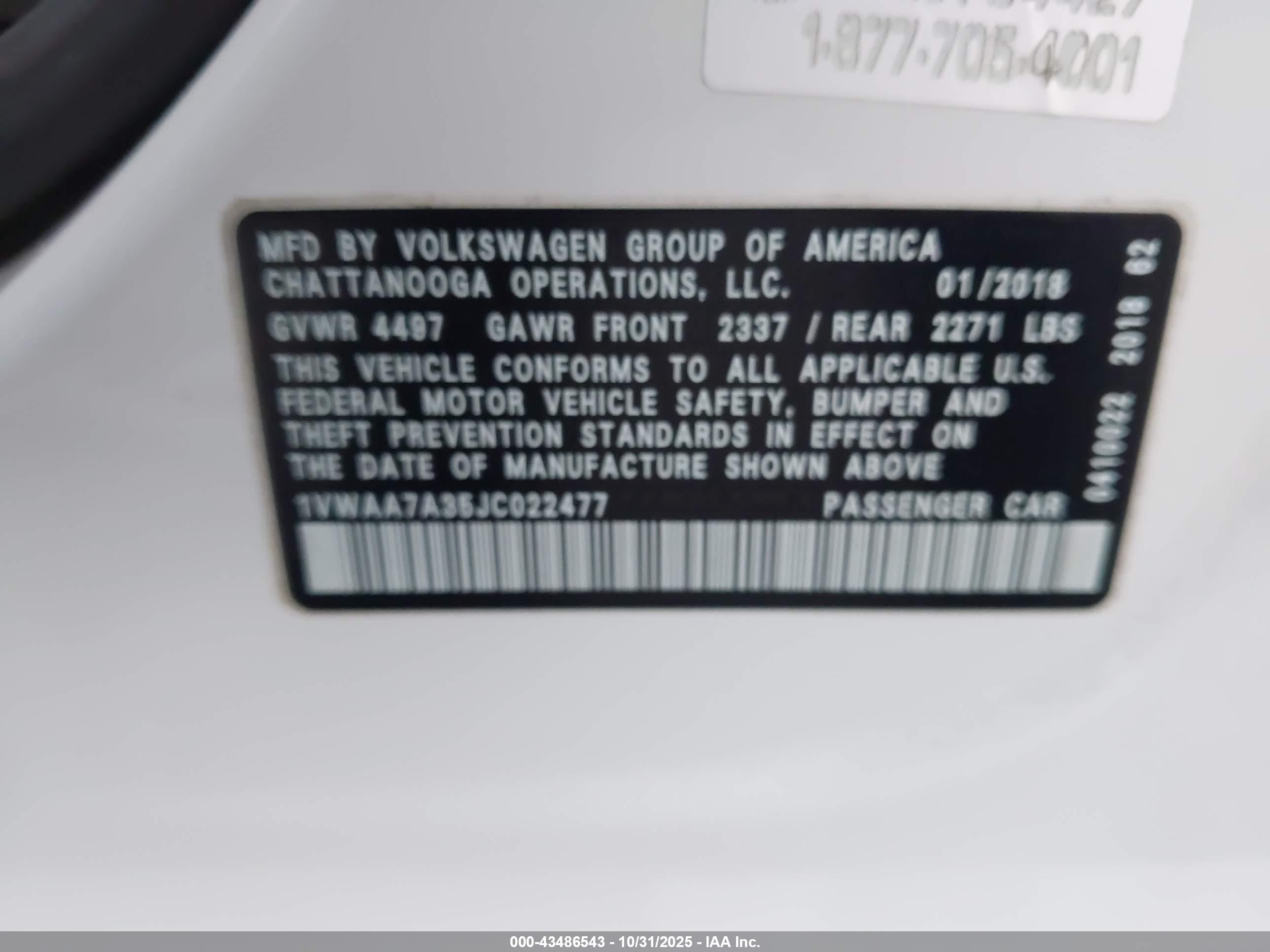 VOLKSWAGEN PASSAT image 9