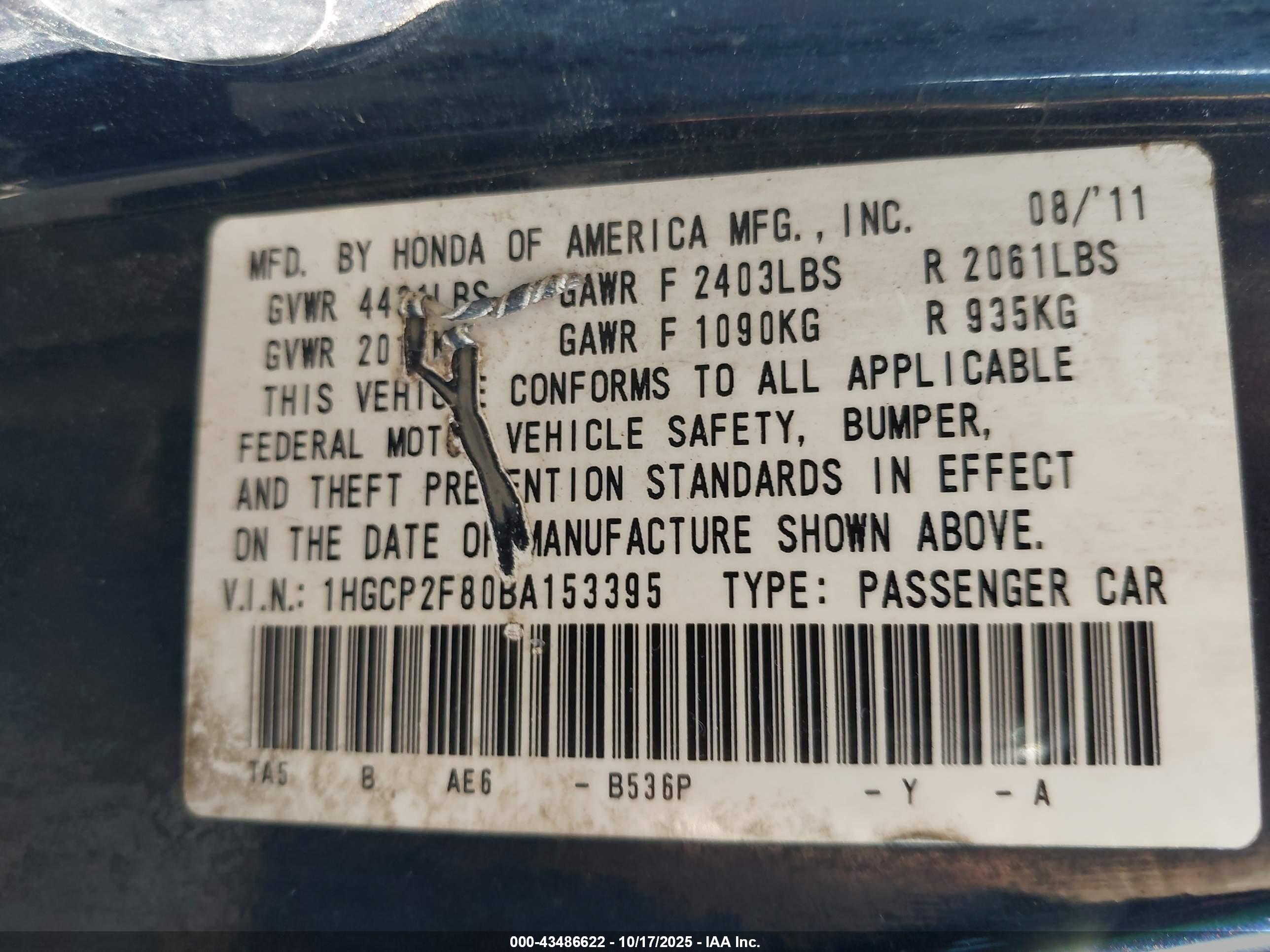 HONDA ACCORD image 9