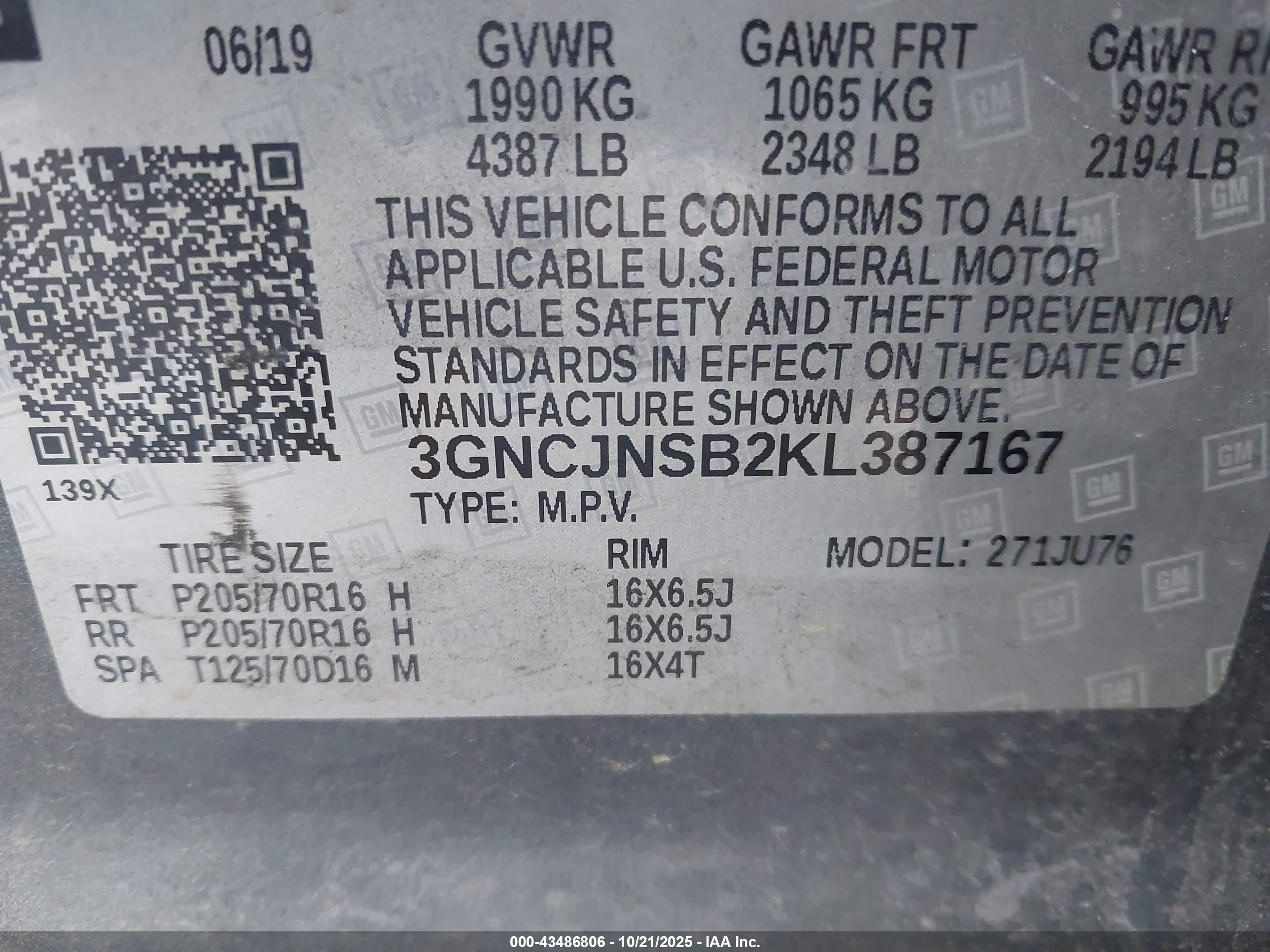 CHEVROLET TRAX image 9