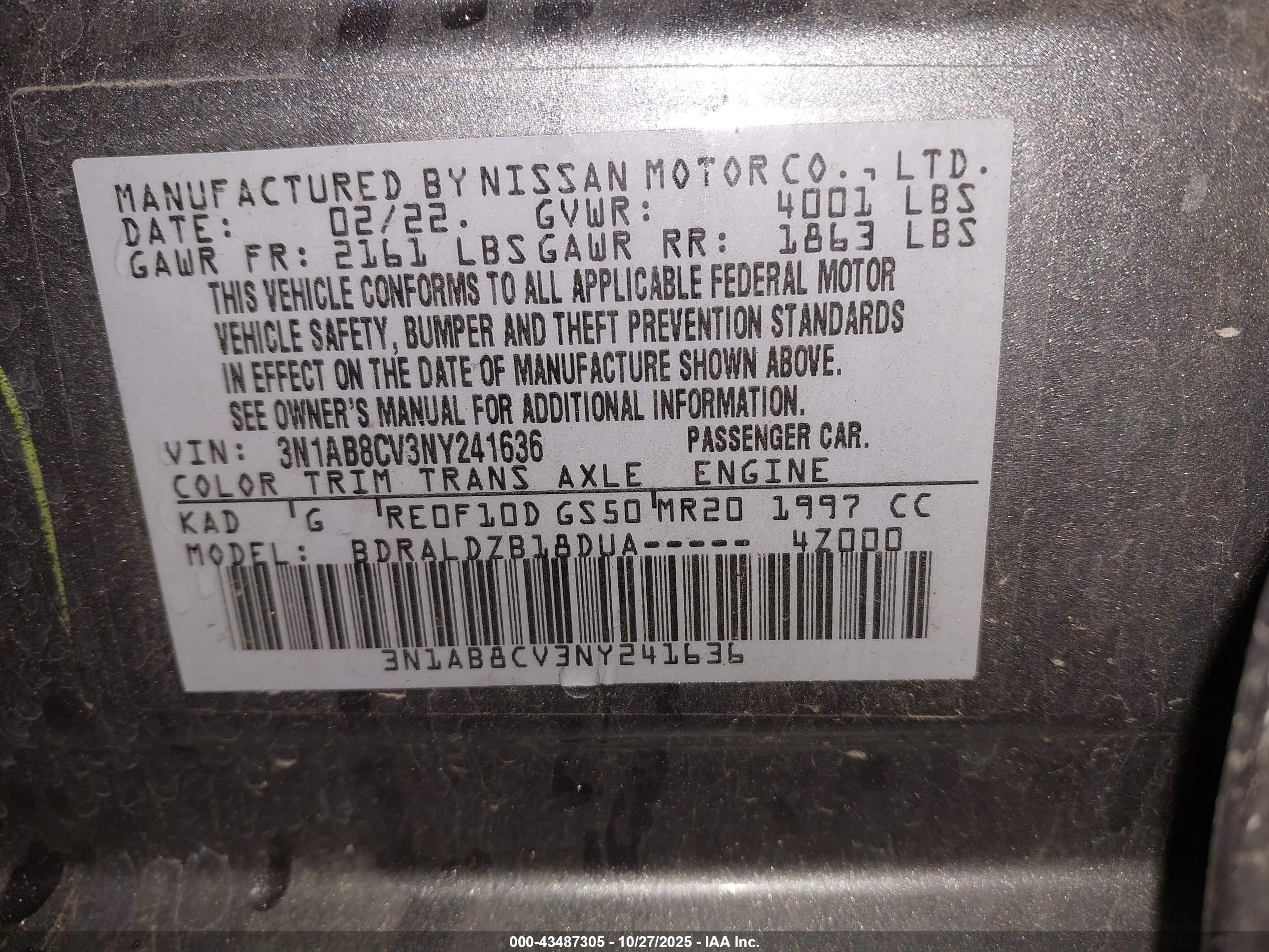 NISSAN SENTRA image 9