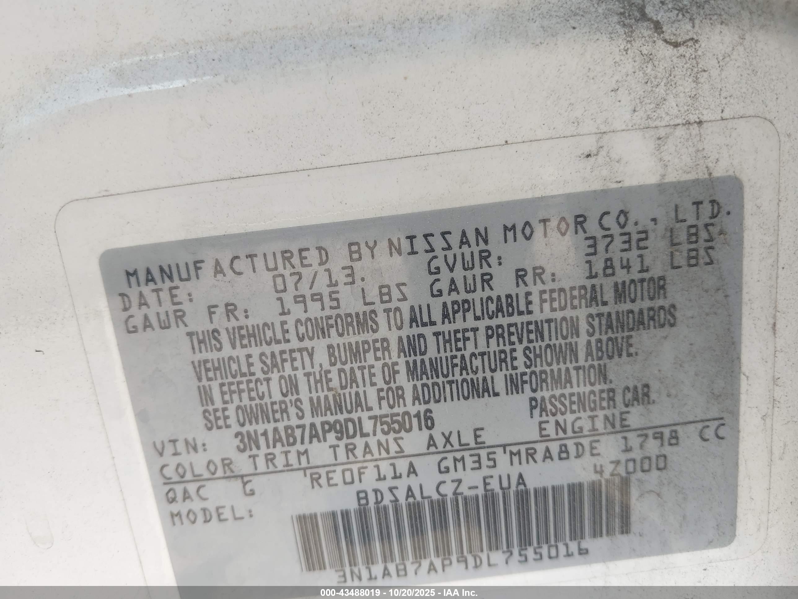 NISSAN SENTRA image 9