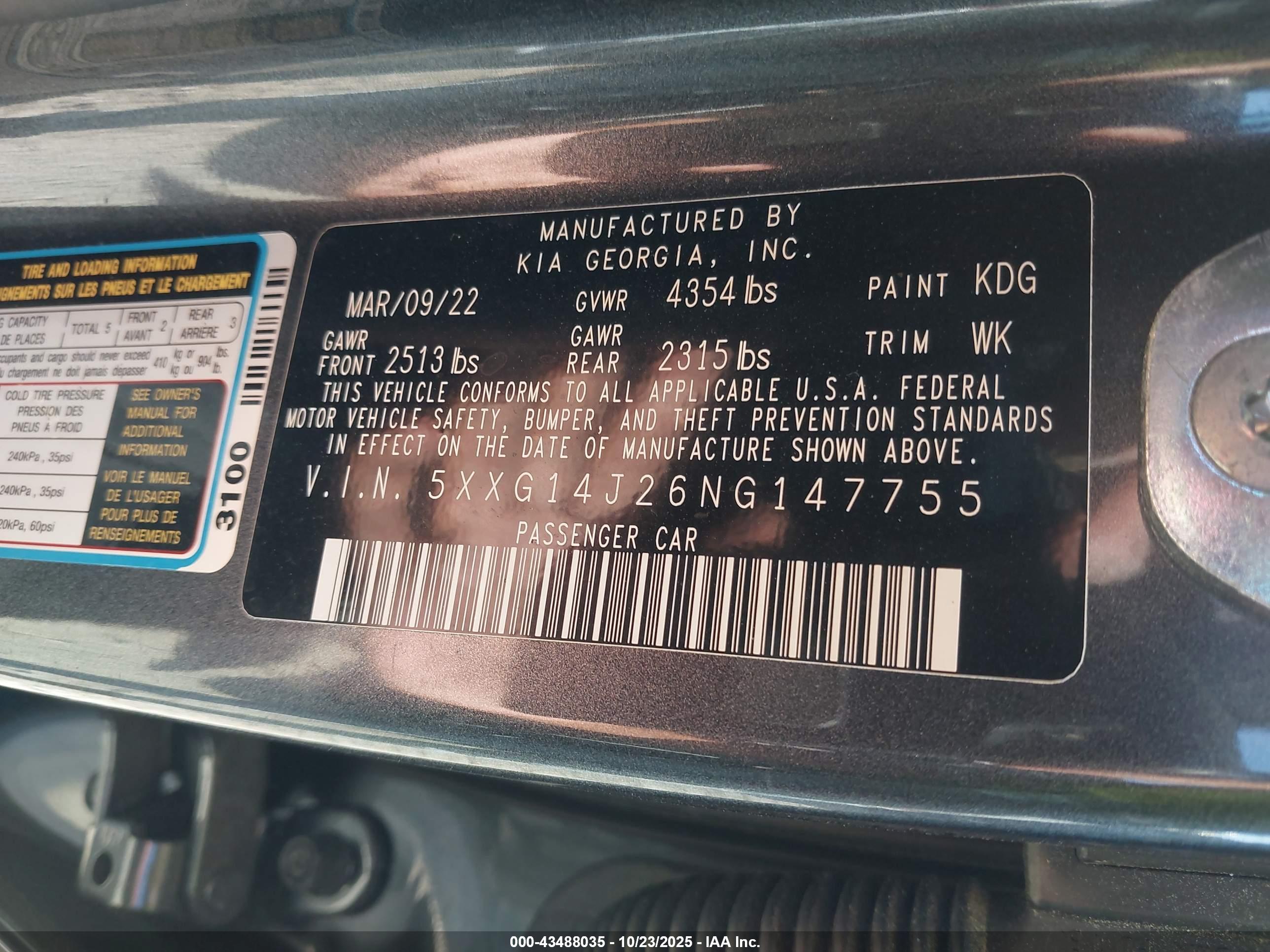 KIA K5 image 9
