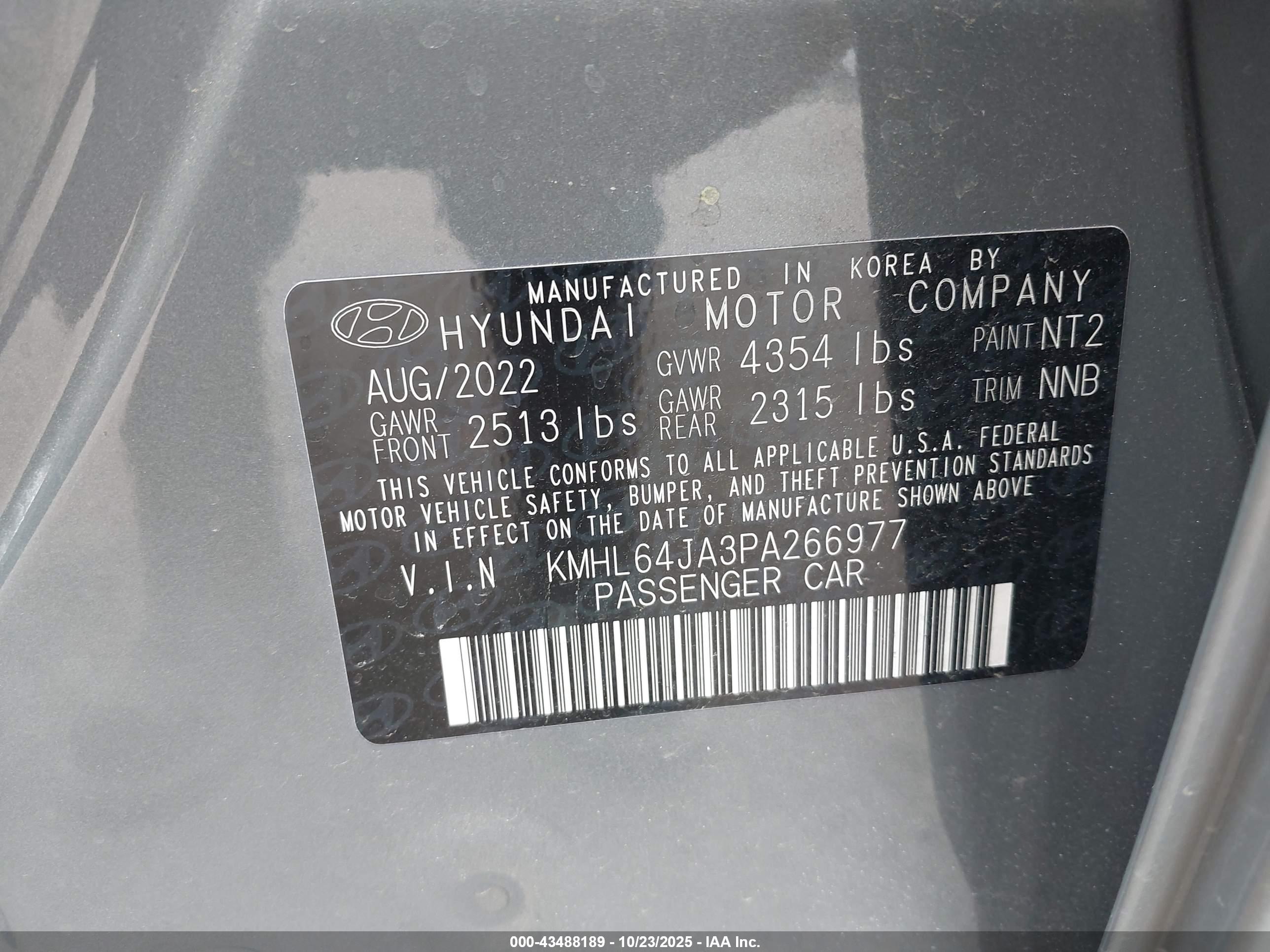 HYUNDAI SONATA image 9