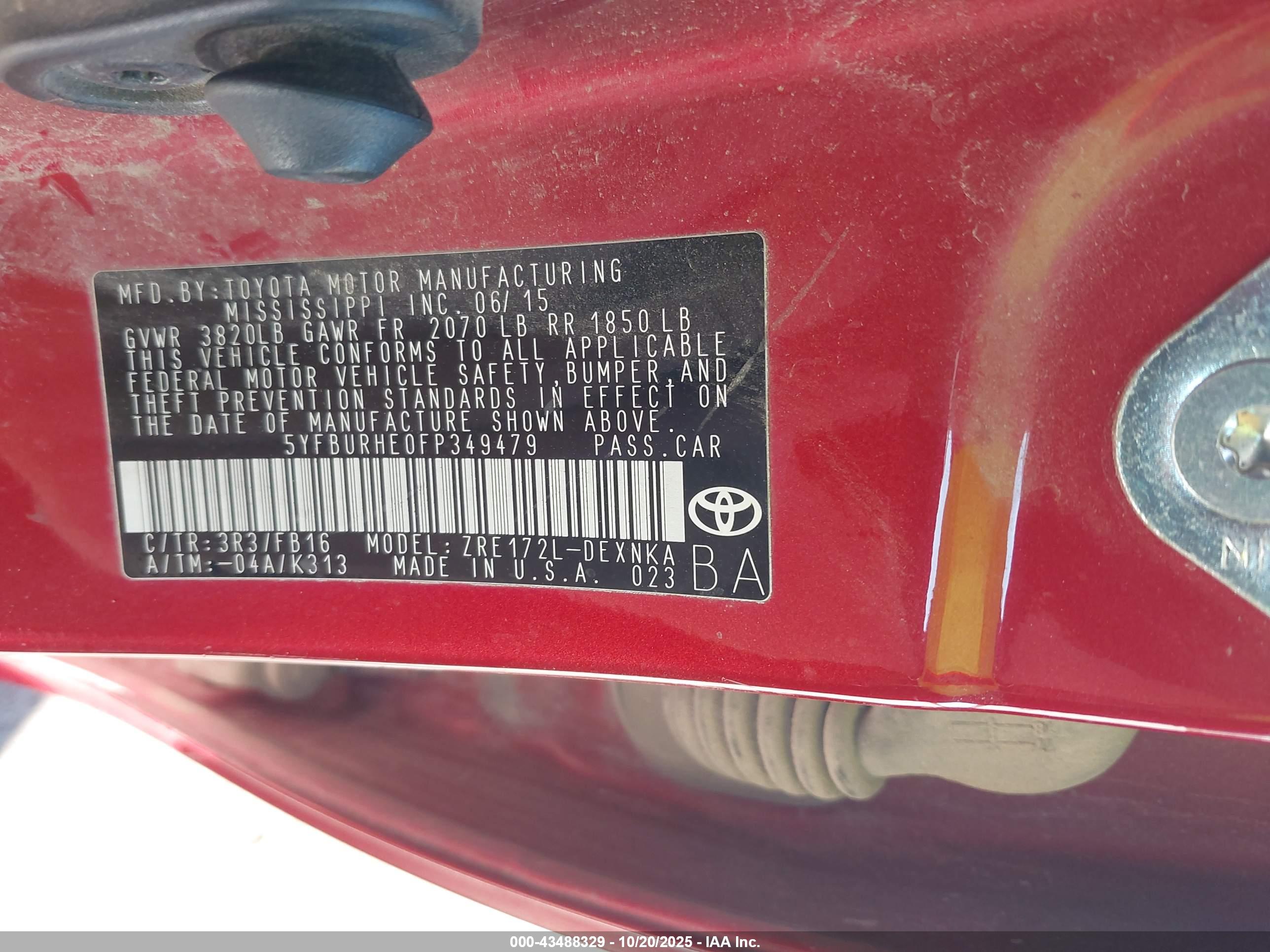 TOYOTA COROLLA image 9